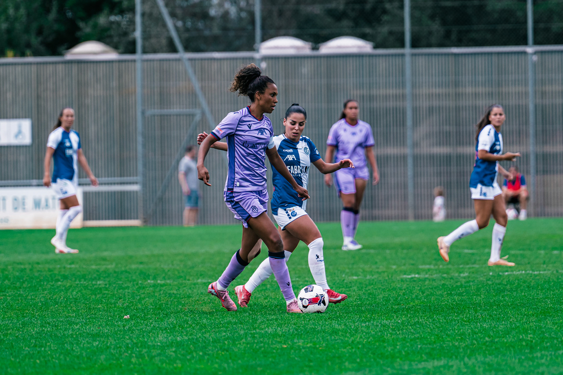Match de l’AXA Women’s Super League opposant GC Frauenfussball et FC Basel 1893 au GC/Campus, Niederhasli (Platz 1). (Christian António/LibsVisuals.com)