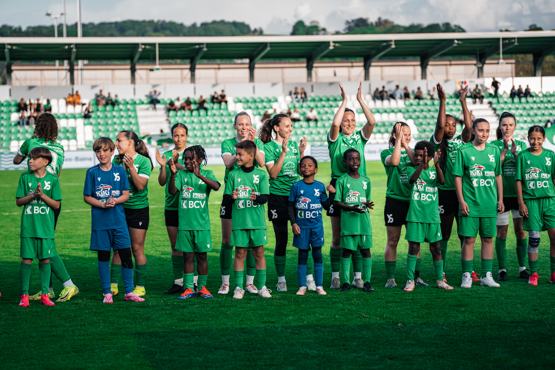 Yverdon Sport FC et FC Rapperswil-Jona au Stade Municipal. (Christian António/LibsVisuals.com)