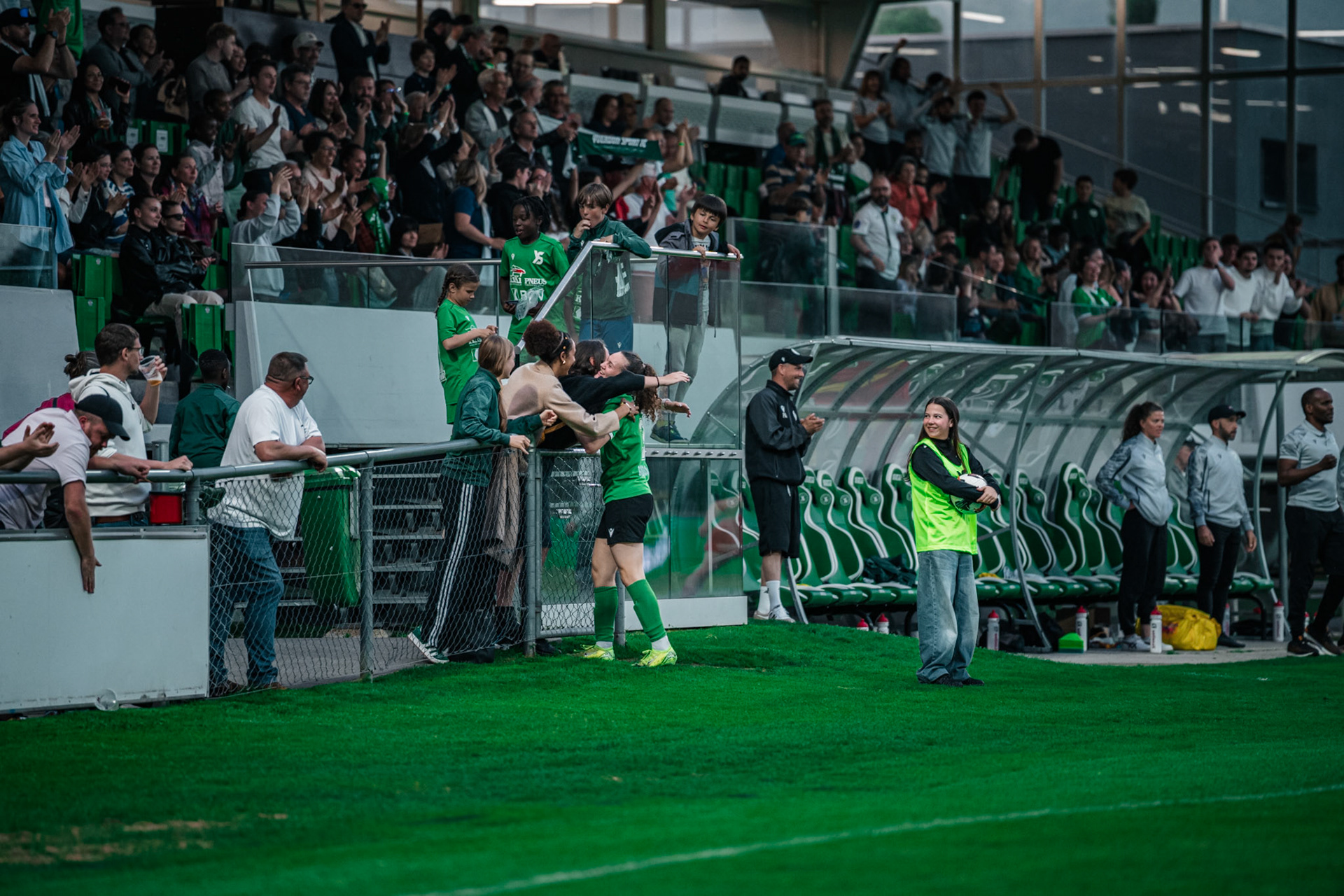 Yverdon Sport FC et FC Rapperswil-Jona au Stade Municipal. (Christian António/LibsVisuals.com)