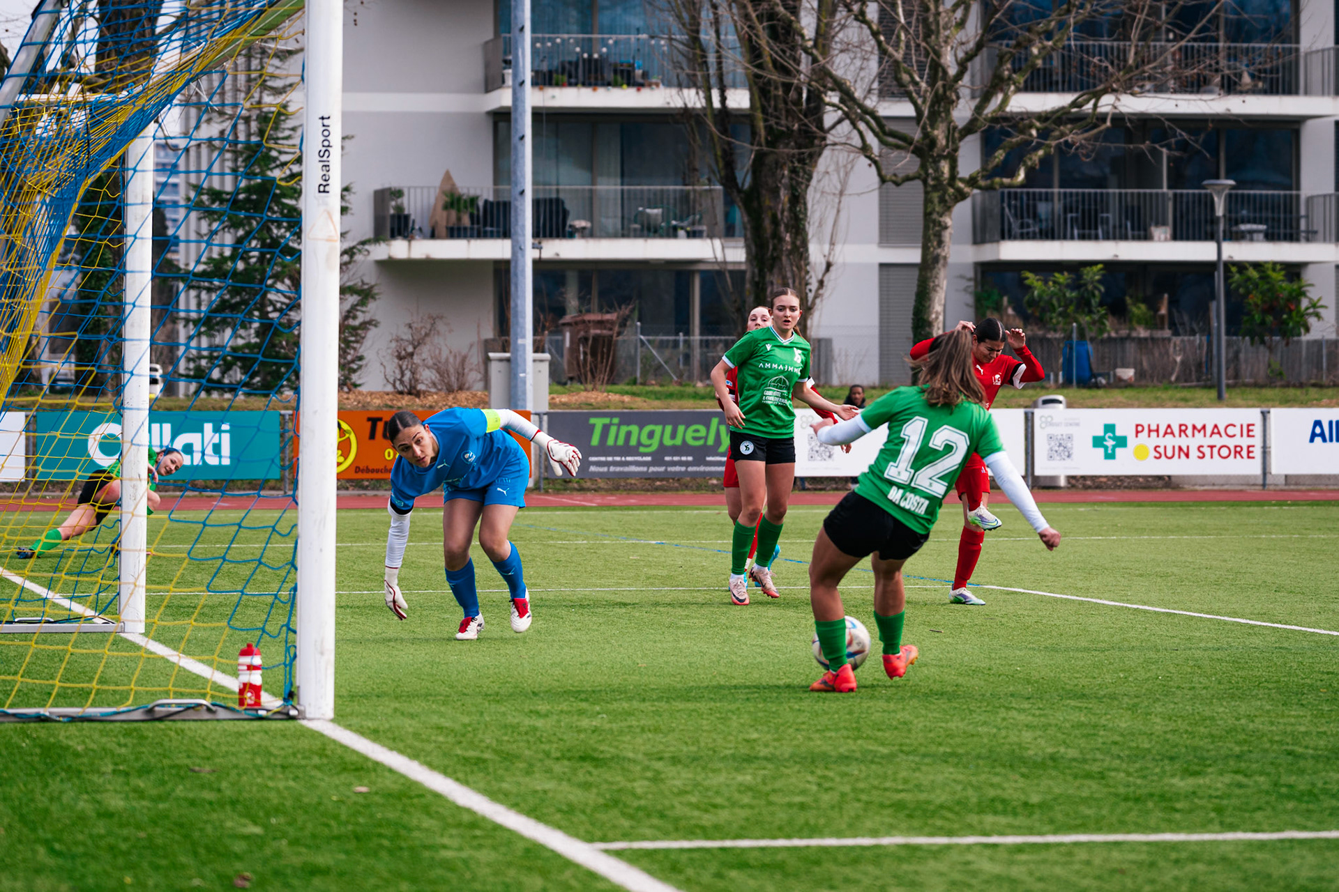 Match Amical entre FC Renens et Yverdon Sport FC au Stade sportif du Croset. (Christian António/LibsVisuals.com)
