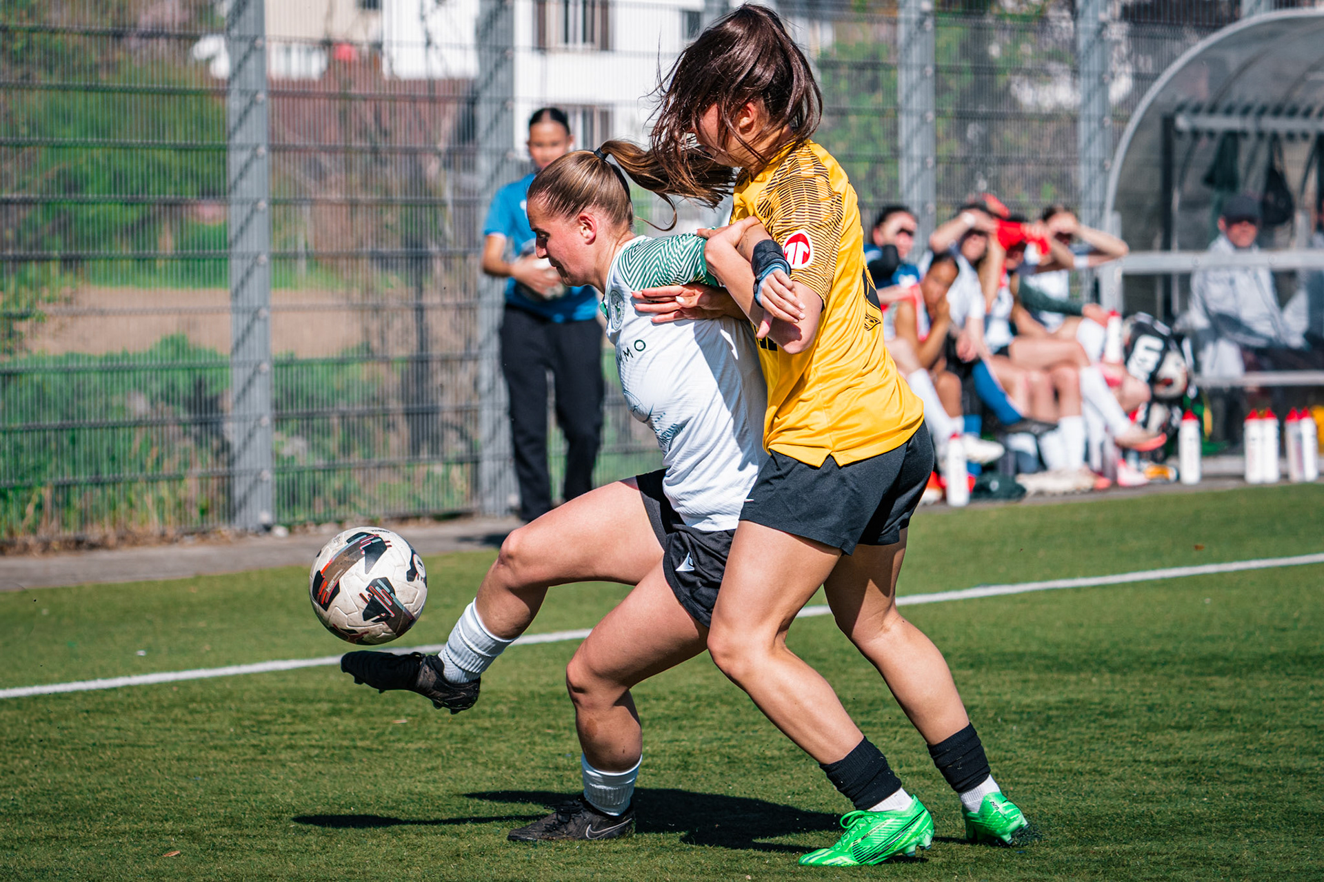 FC Schlieren et Yverdon Sport FC au Zelgli. (Christian António/LibsVisuals.com)