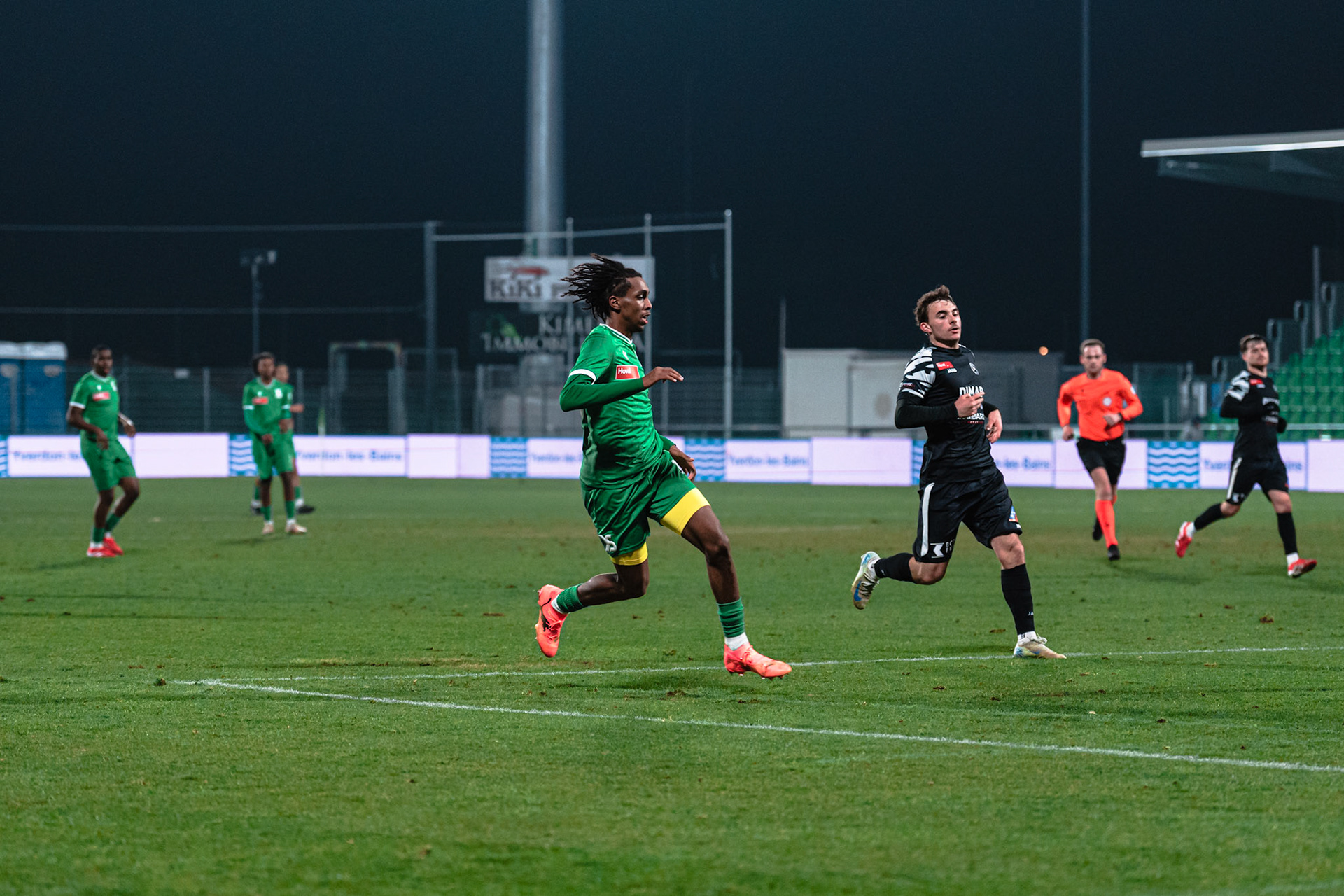 Yverdon Sport FC et Portalban-Gletterens au Stade Municipal (Christian António/LibsVisuals.com)
