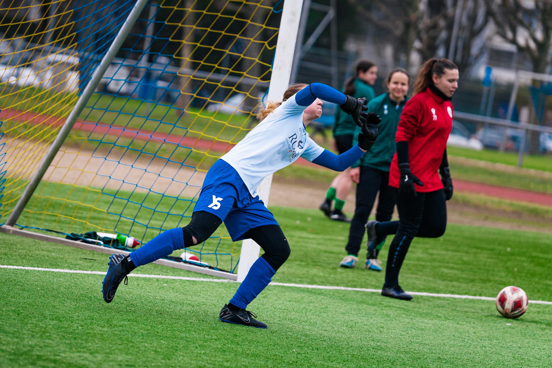 Match Amical entre FC Renens et Yverdon Sport FC au Stade sportif du Croset. (Christian António/LibsVisuals.com)