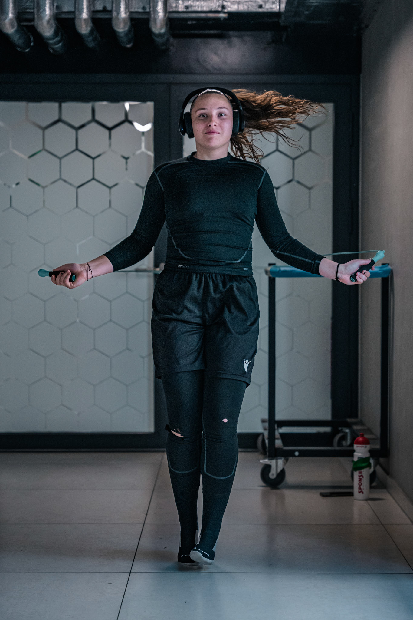 Yverdon Sport FC et Frauenteam Thun Berner-Oberland au Stade Municipal. (Christian António/LibsVisuals.com)