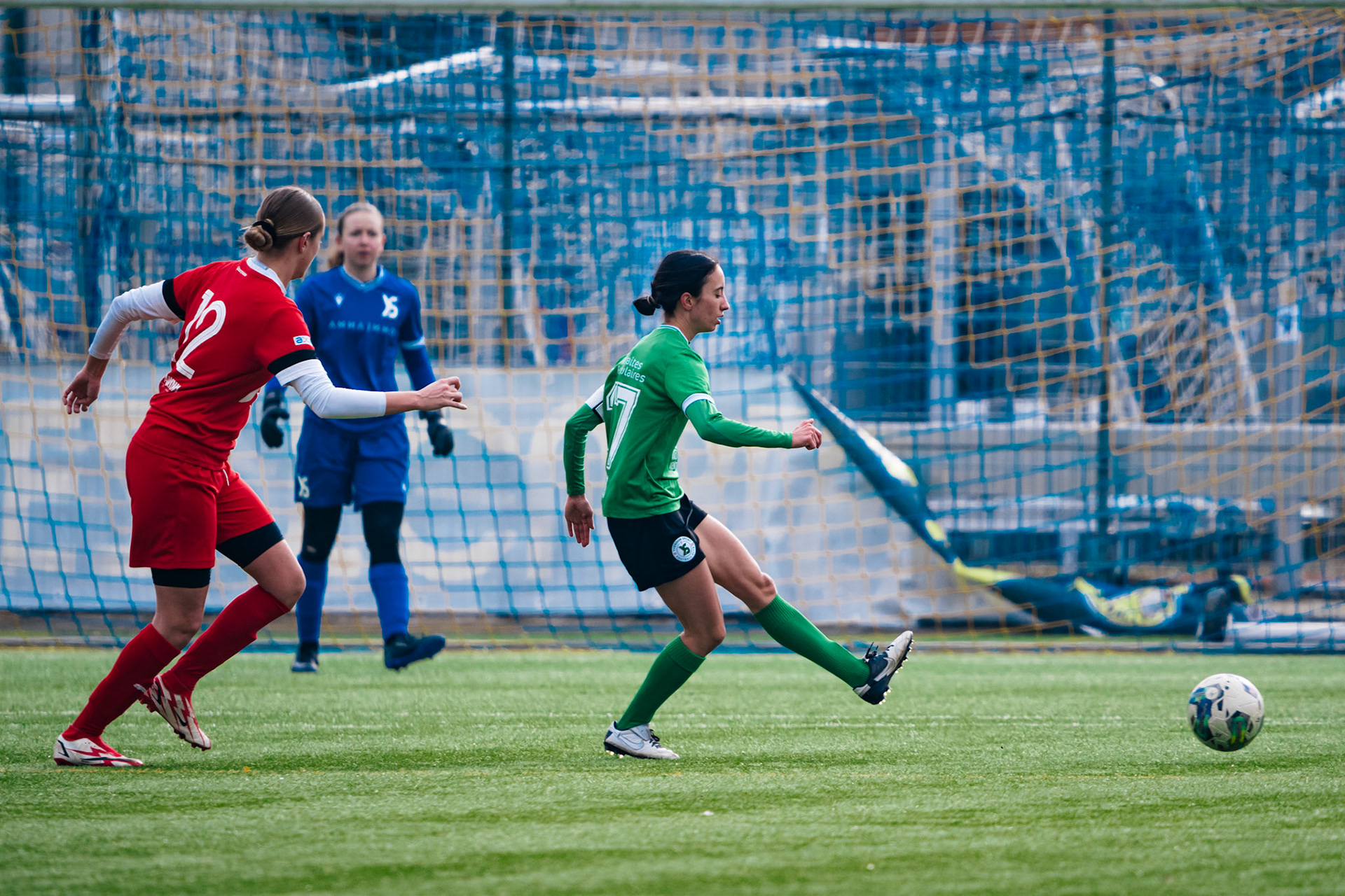 Match Amical entre FC Renens et Yverdon Sport FC au Stade sportif du Croset. (Christian António/LibsVisuals.com)