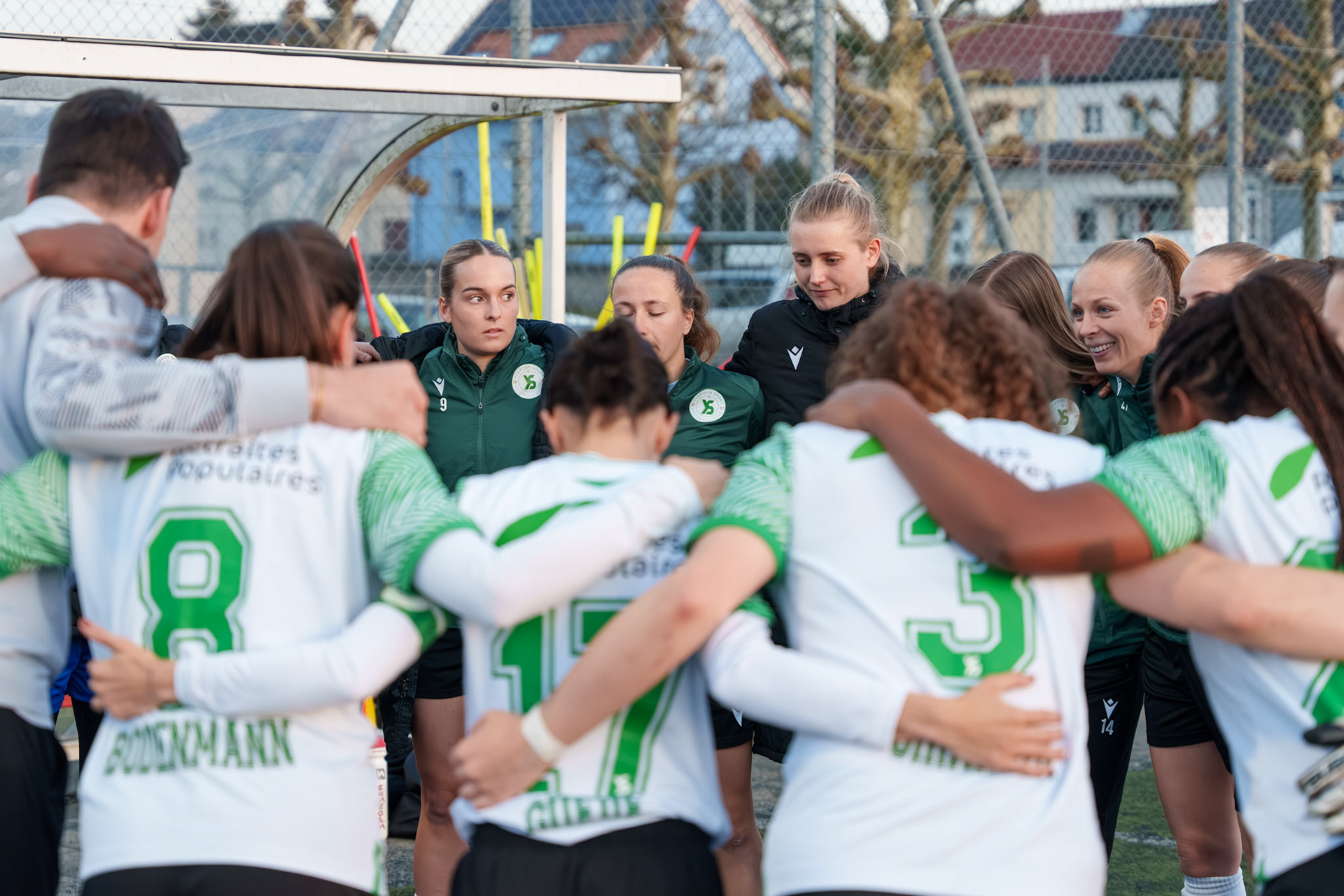 FC Solothurn Frauen et Yverdon Sport FC au Stadion FC Solothurn. (Christian António/LibsVisuals.com)
