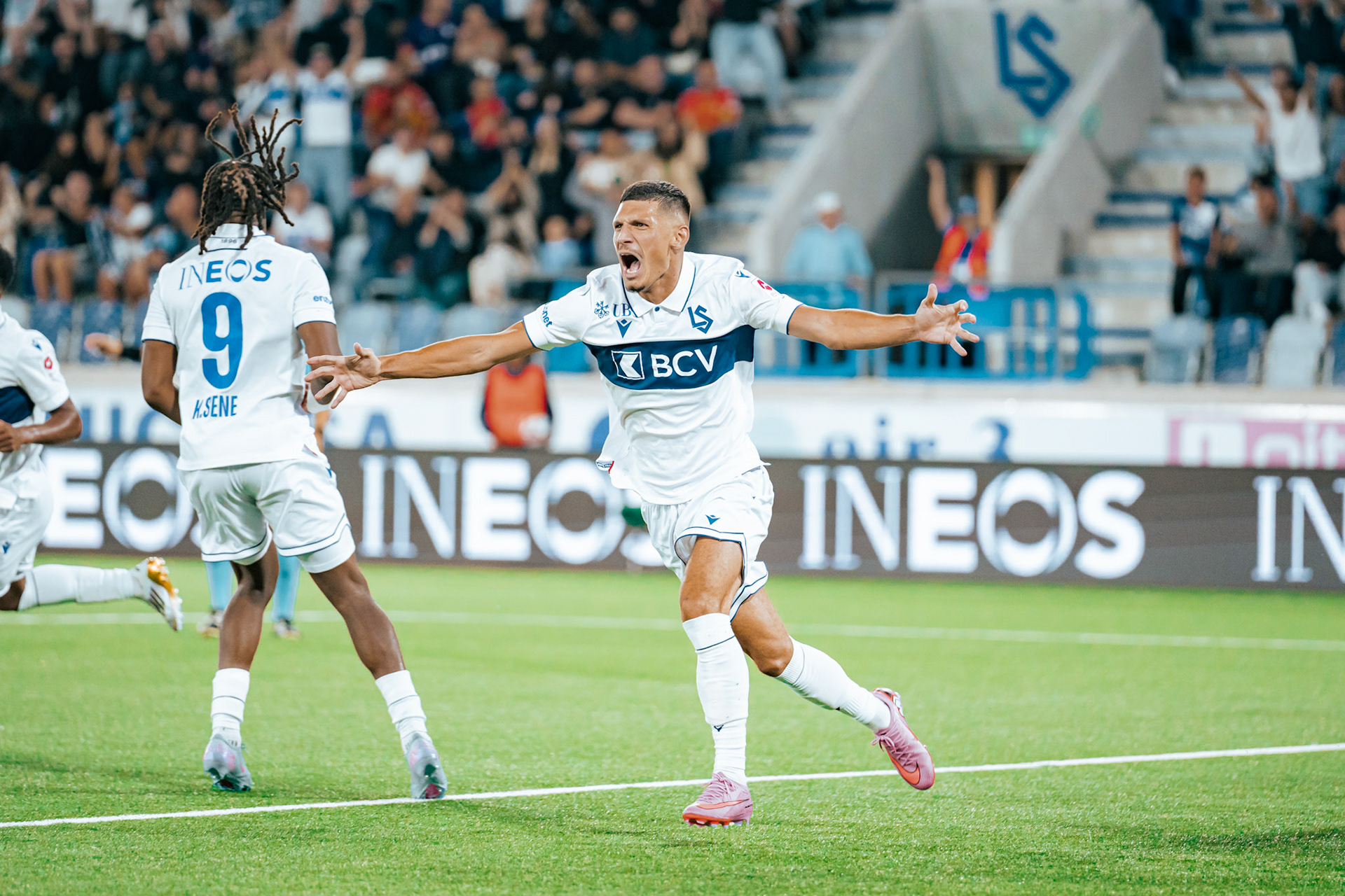 Lausanne-Sport - Vardar Skopje au Stade de la Tuilière. (Christian António/LibsVisuals.com)