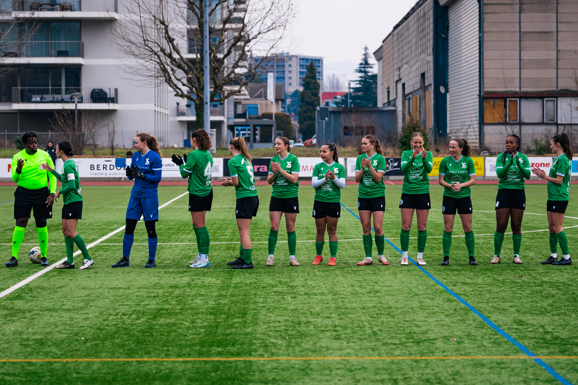 Match Amical entre FC Renens et Yverdon Sport FC au Stade sportif du Croset. (Christian António/LibsVisuals.com)