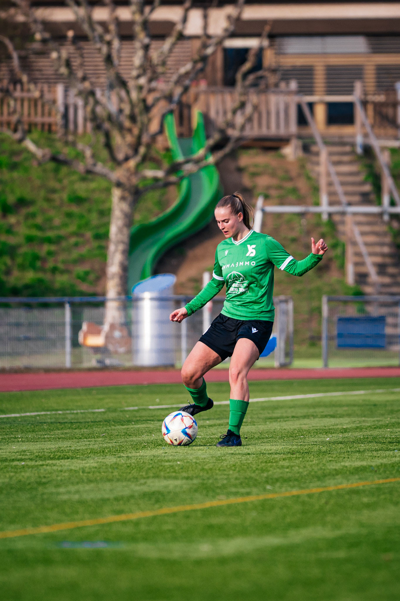 Match Amical entre FC Renens et Yverdon Sport FC au Stade sportif du Croset. (Christian António/LibsVisuals.com)