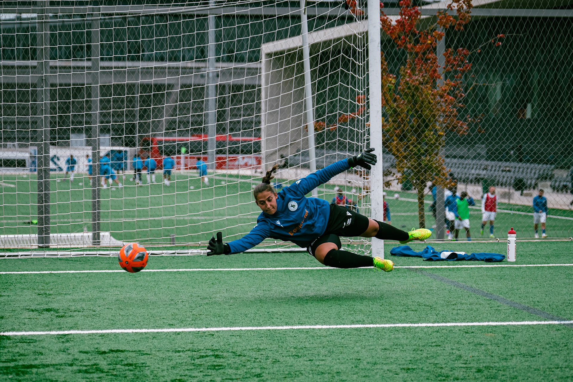 Match AXA Women’s Cup (1/16 de finale) opposant FC Lausanne-Sport et Yverdon Sport FC au Centre sportif de la Tuilière. (Christian António/LibsVisuals.com)