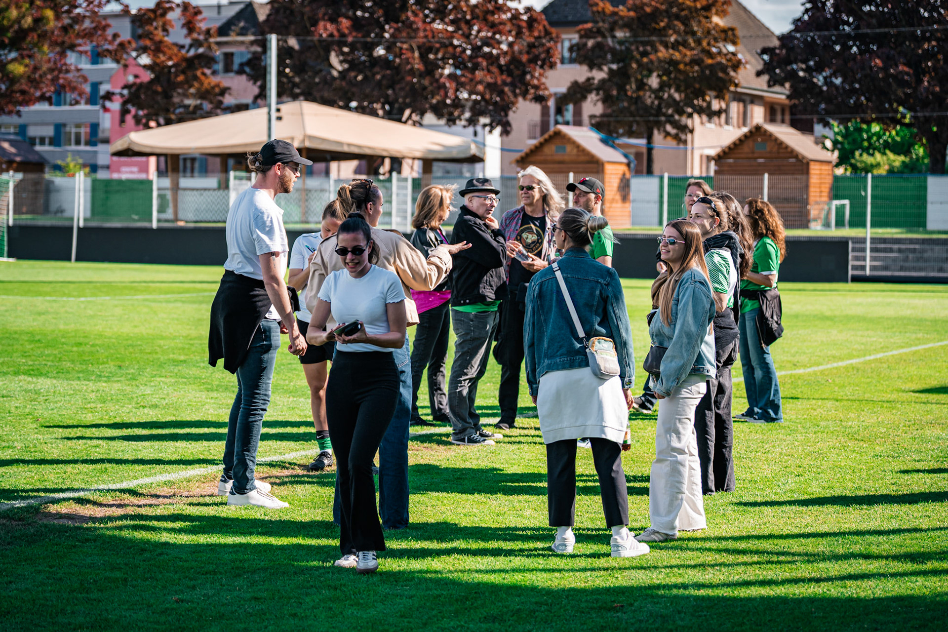 Yverdon Sport FC et FC Schlieren au Stade Municipal. (Christian António/LibsVisuals.com)