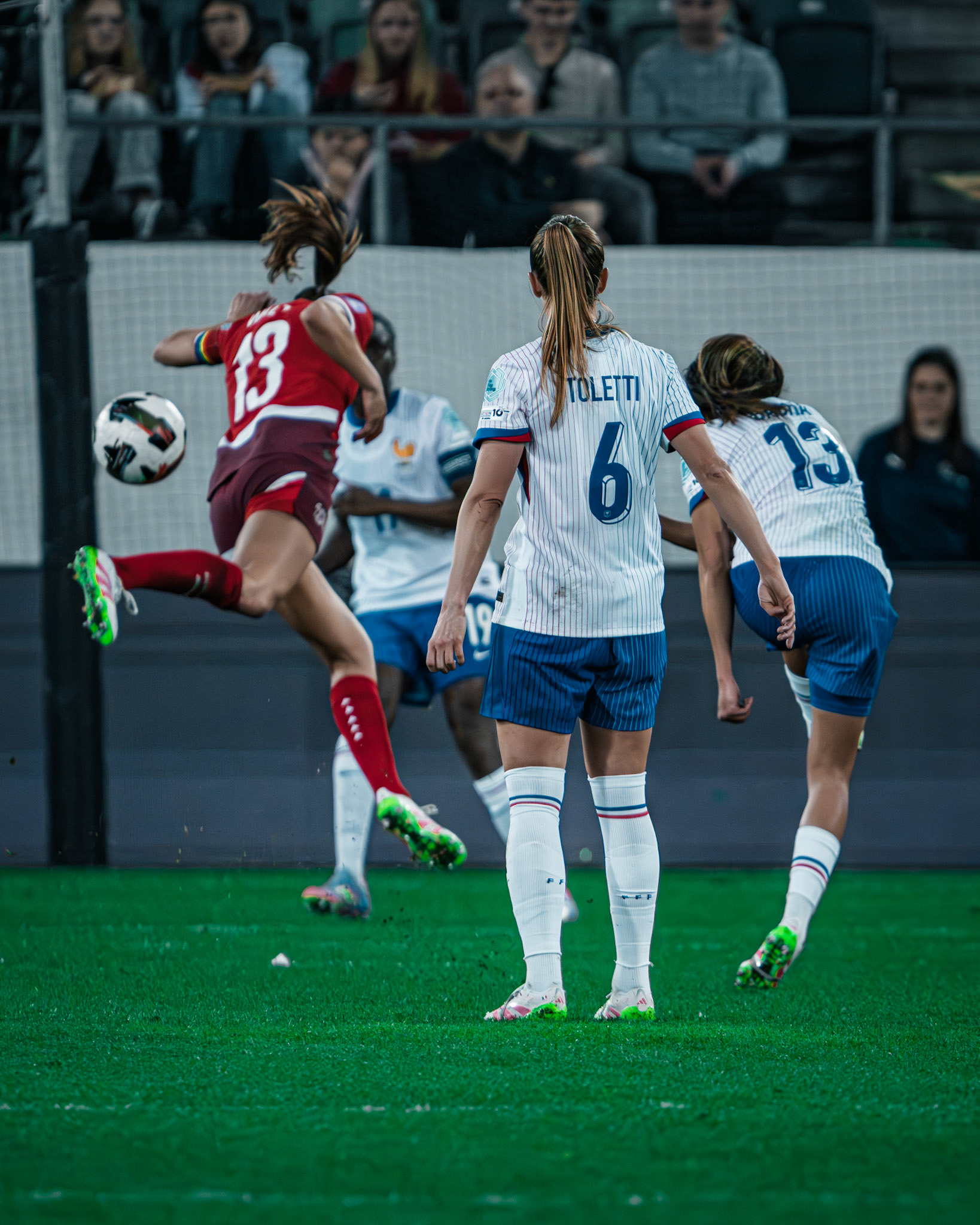UEFA Women’s Nations League Suisse - France au Kybunpark. (Christian António/LibsVisuals.com)