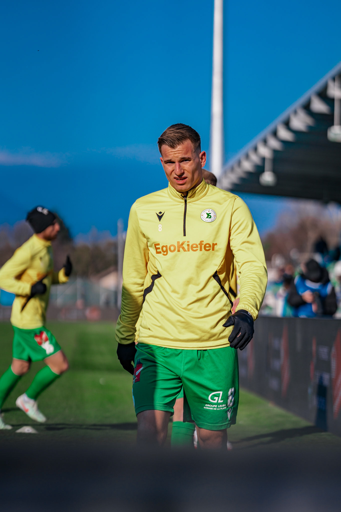 Yverdon Sport FC et FC Luzern au Stade Municipal. (Christian António/LibsVisuals.com)