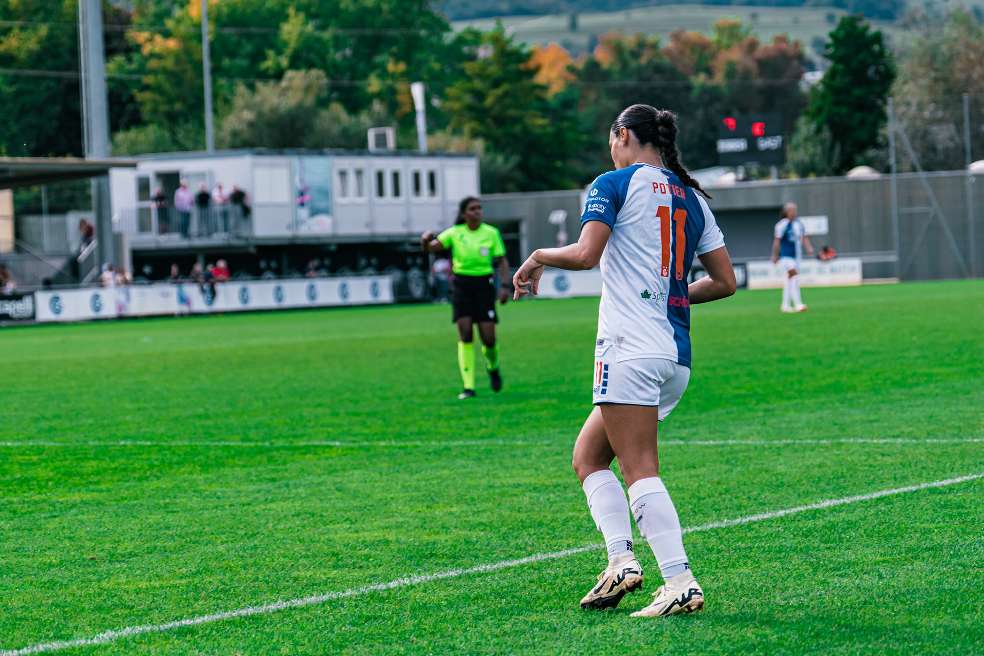Match de l’AXA Women’s Super League opposant GC Frauenfussball et FC Basel 1893 au GC/Campus, Niederhasli (Platz 1). (Christian António/LibsVisuals.com)