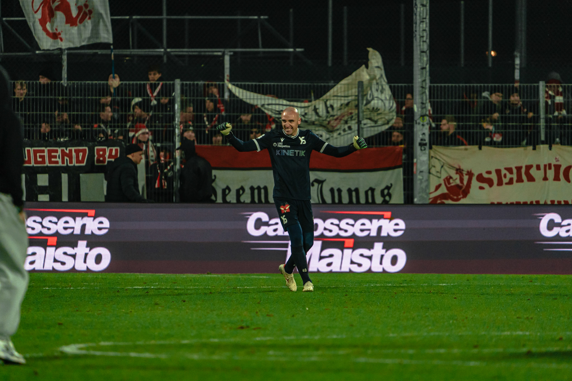Yverdon Sport FC et FC Winterthur au Stade Municipal. (Christian António/LibsVisuals.com)