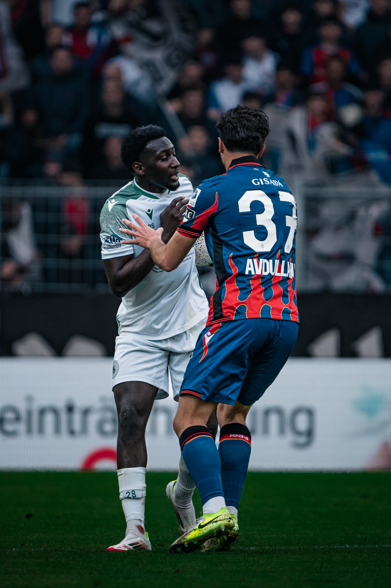 FC Basel 1893 et Yverdon Sport FC au St. Jakob-Park. (Christian António/LibsVisuals.com)