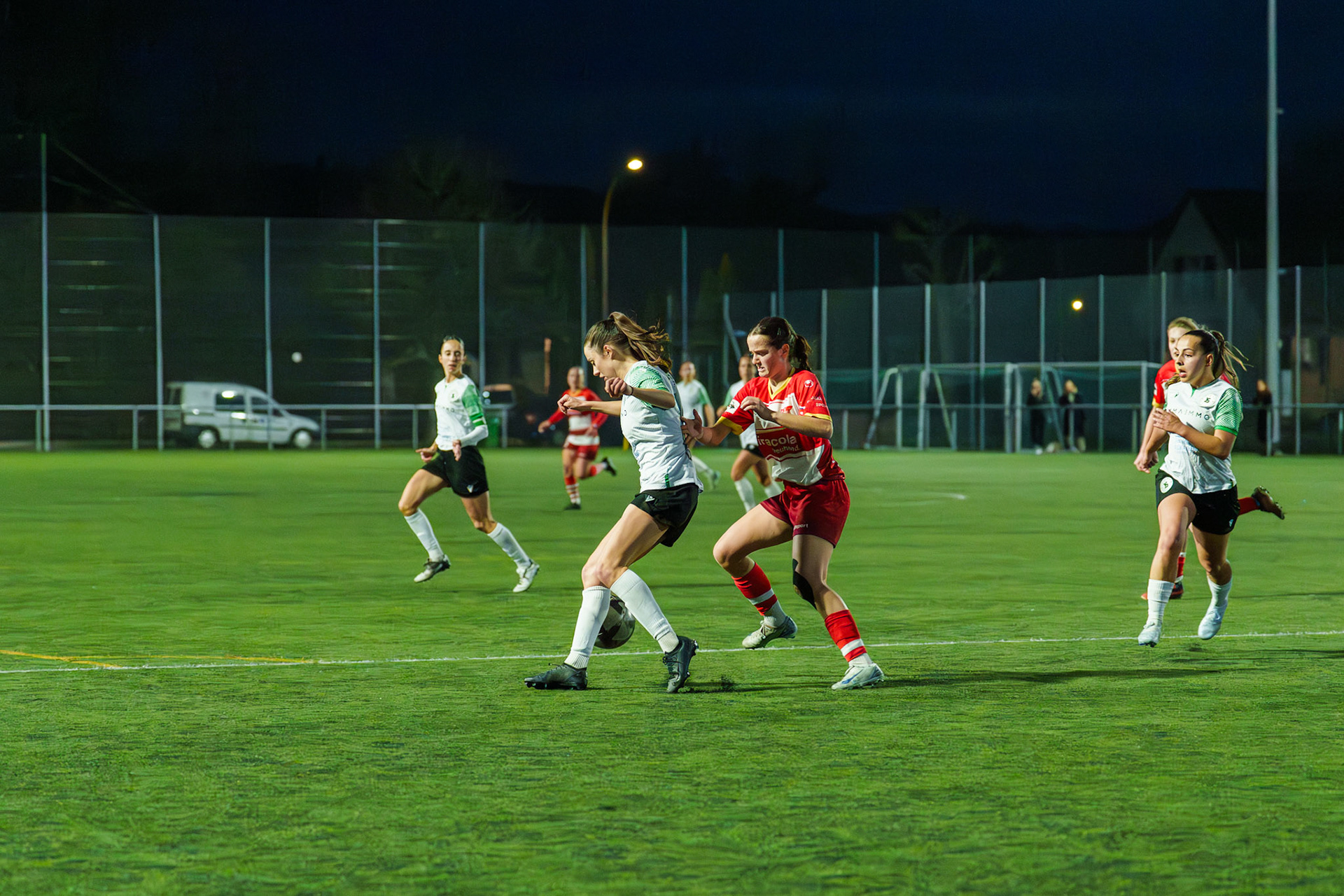 FC Solothurn Frauen et Yverdon Sport FC au Stadion FC Solothurn. (Christian António/LibsVisuals.com)