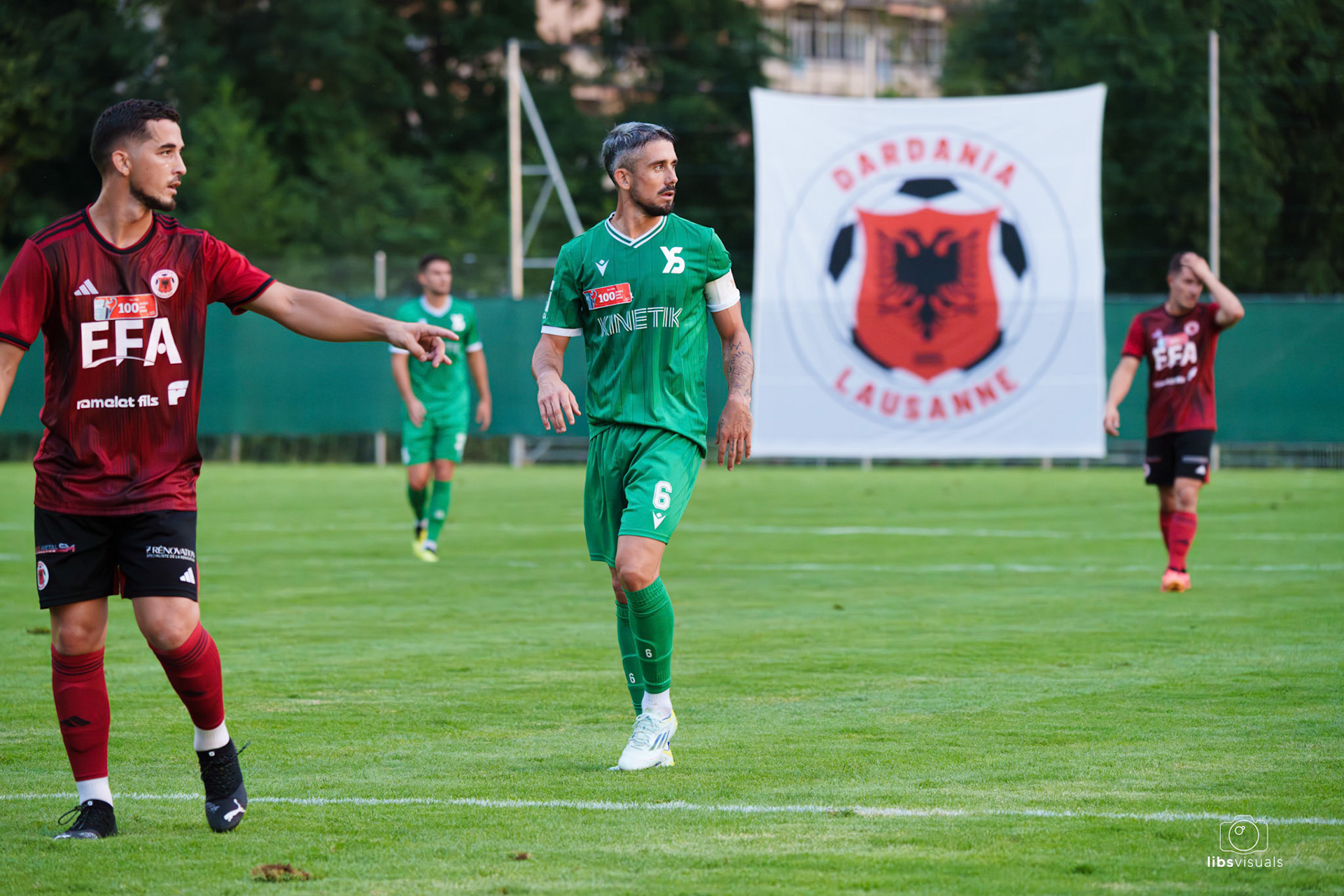 1/32e de finale Coupe Suisse FC Dardania Lausanne I - FC Yverdon-Sport