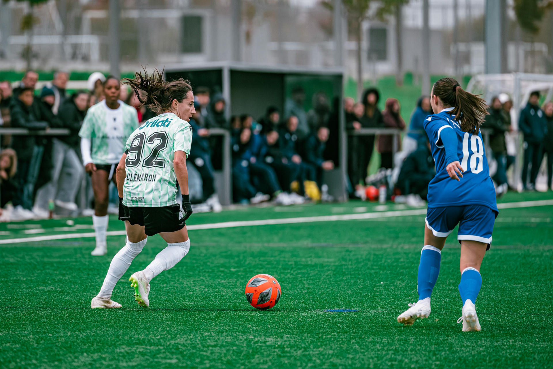 Match AXA Women’s Cup (1/16 de finale) opposant FC Lausanne-Sport et Yverdon Sport FC au Centre sportif de la Tuilière. (Christian António/LibsVisuals.com)