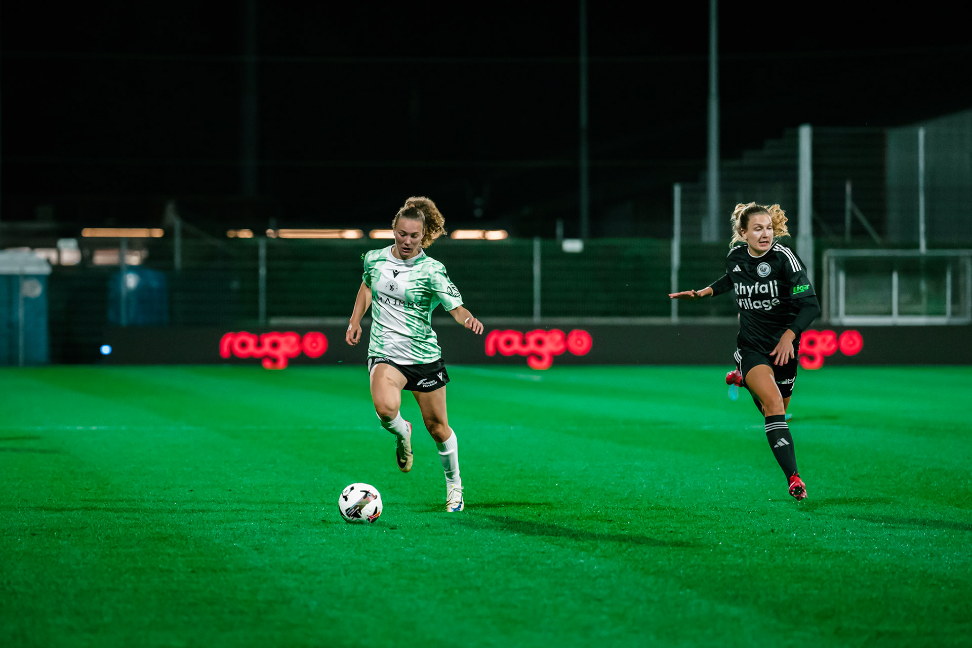 Match de championnat LNB (féminine) opposant Yverdon Sport FC et FC Wil 1900 au Stade Municipal, Yverdon. (Christian António/LibsVisuals.com)