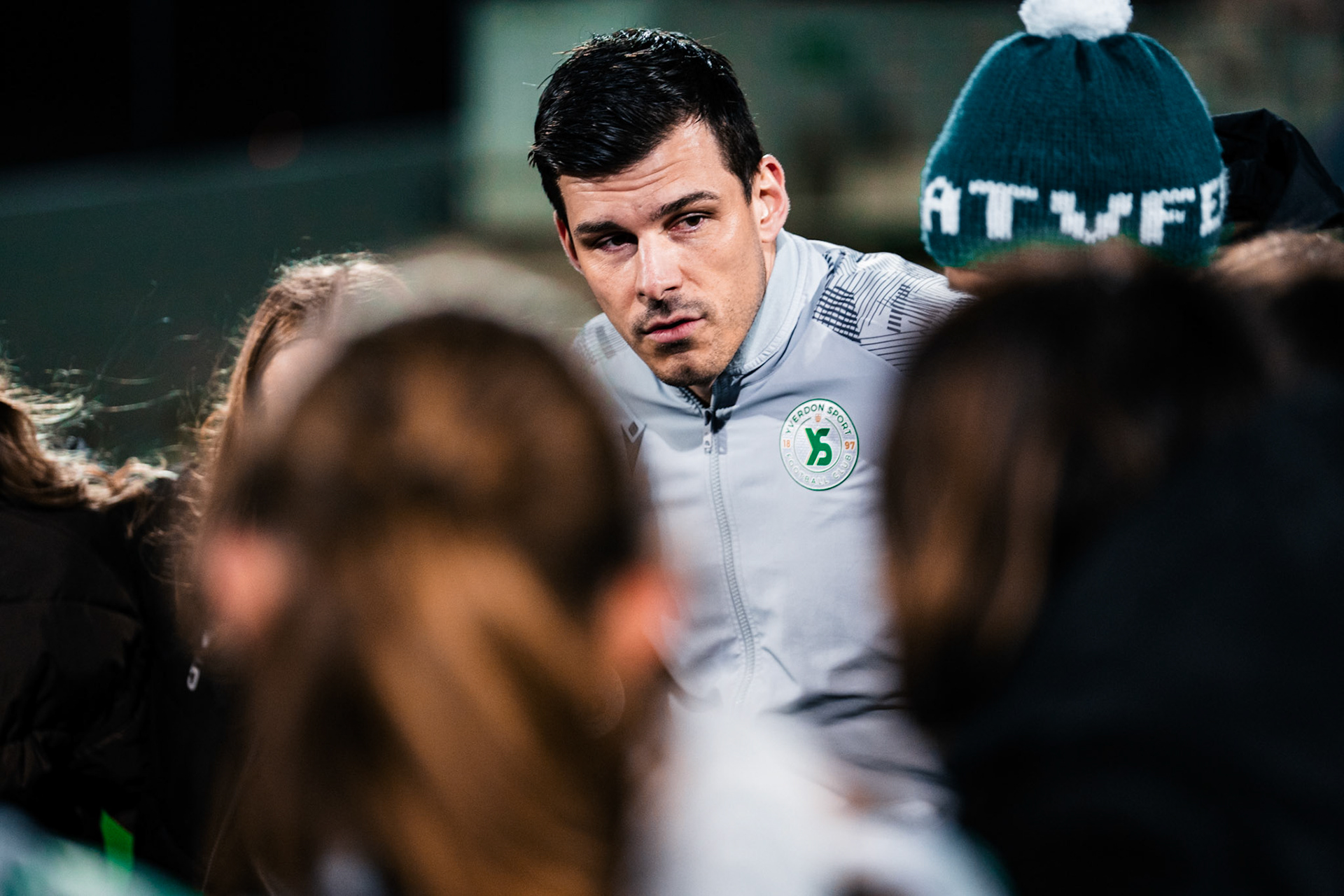 Etoile Carouge FC et Yverdon Sport FC au  Stade de la Fontenette (Christian António/LibsVisuals.com)
