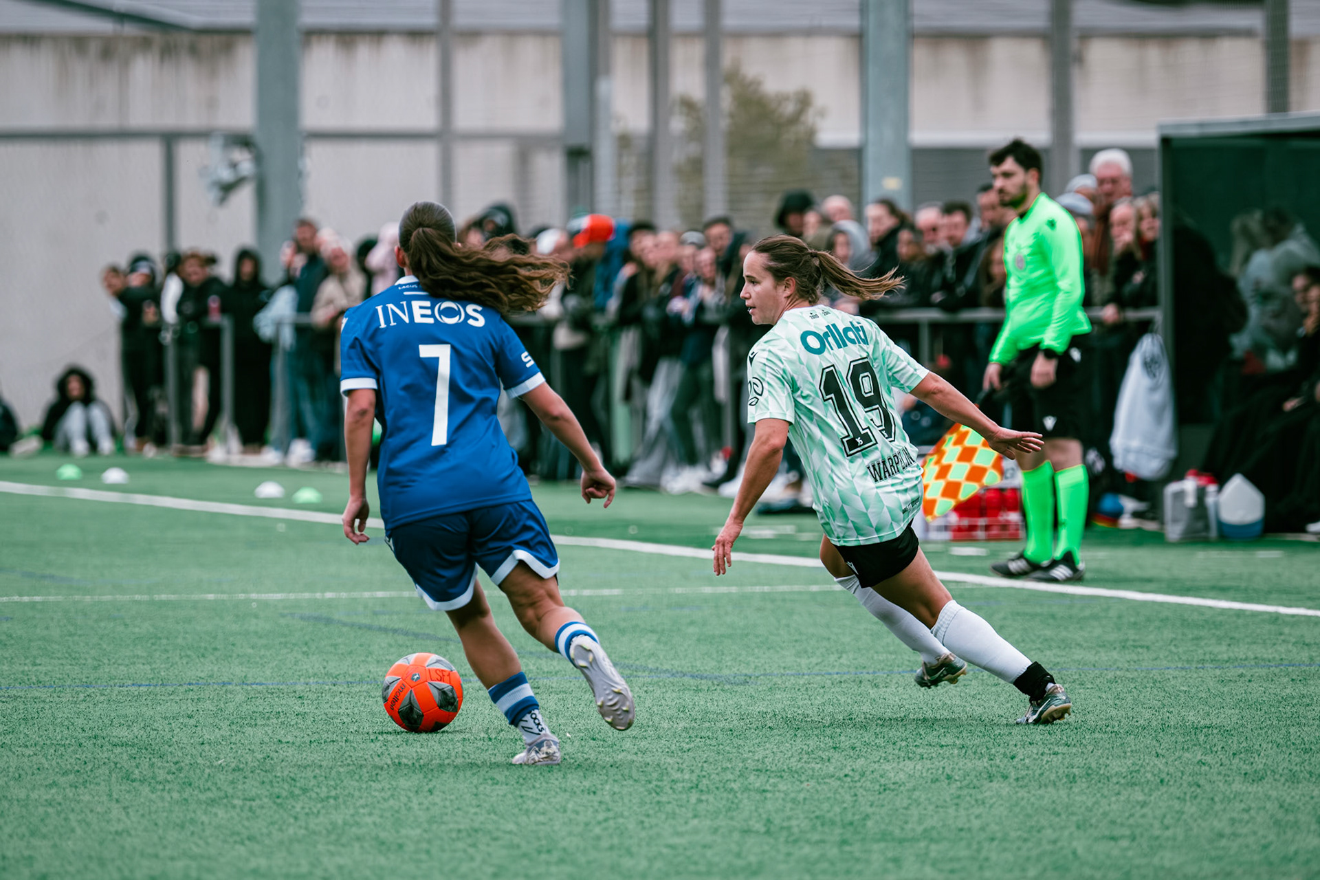 Match AXA Women’s Cup (1/16 de finale) opposant FC Lausanne-Sport et Yverdon Sport FC au Centre sportif de la Tuilière. (Christian António/LibsVisuals.com)