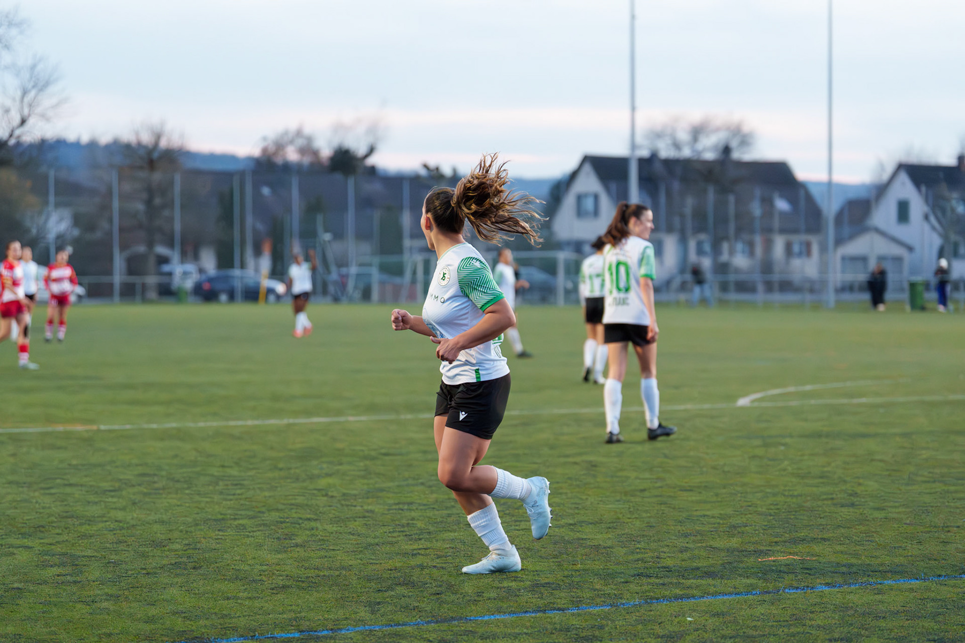 FC Solothurn Frauen et Yverdon Sport FC au Stadion FC Solothurn. (Christian António/LibsVisuals.com)
