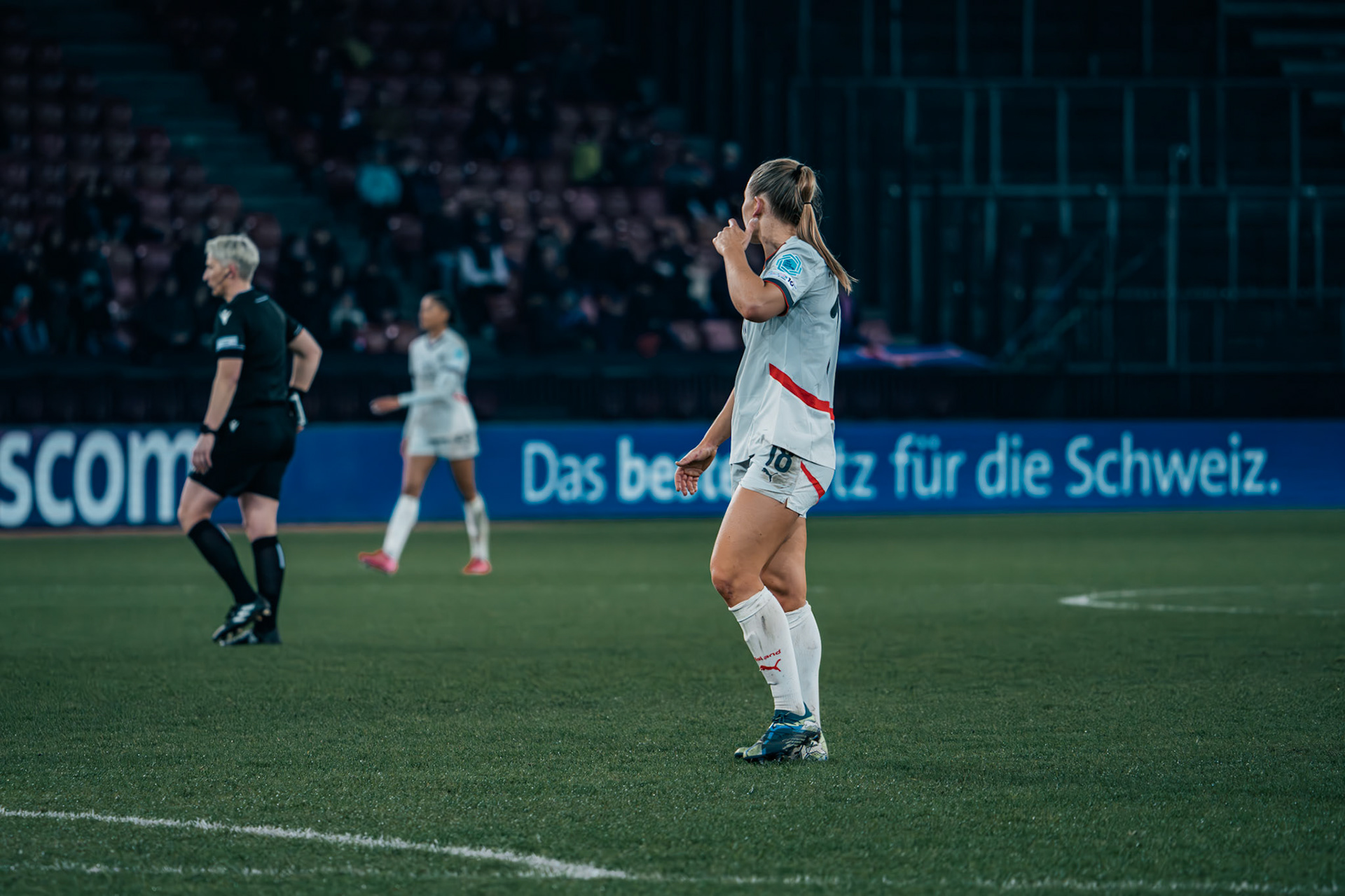 UEFA Women's Nations League Suisse - Islande au Stadion Letzigrund. (Christian António/LibsVisuals.com)