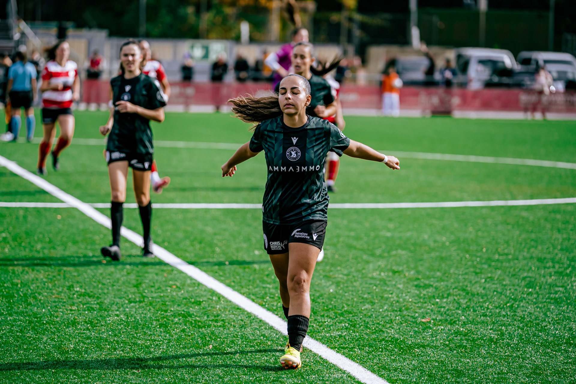 Match de championnat LNB Féminine opposant le FC Winterthur et Yverdon Sport FC au Schützenwiese, Winterthur. (Christian António/LibsVisuals.com)