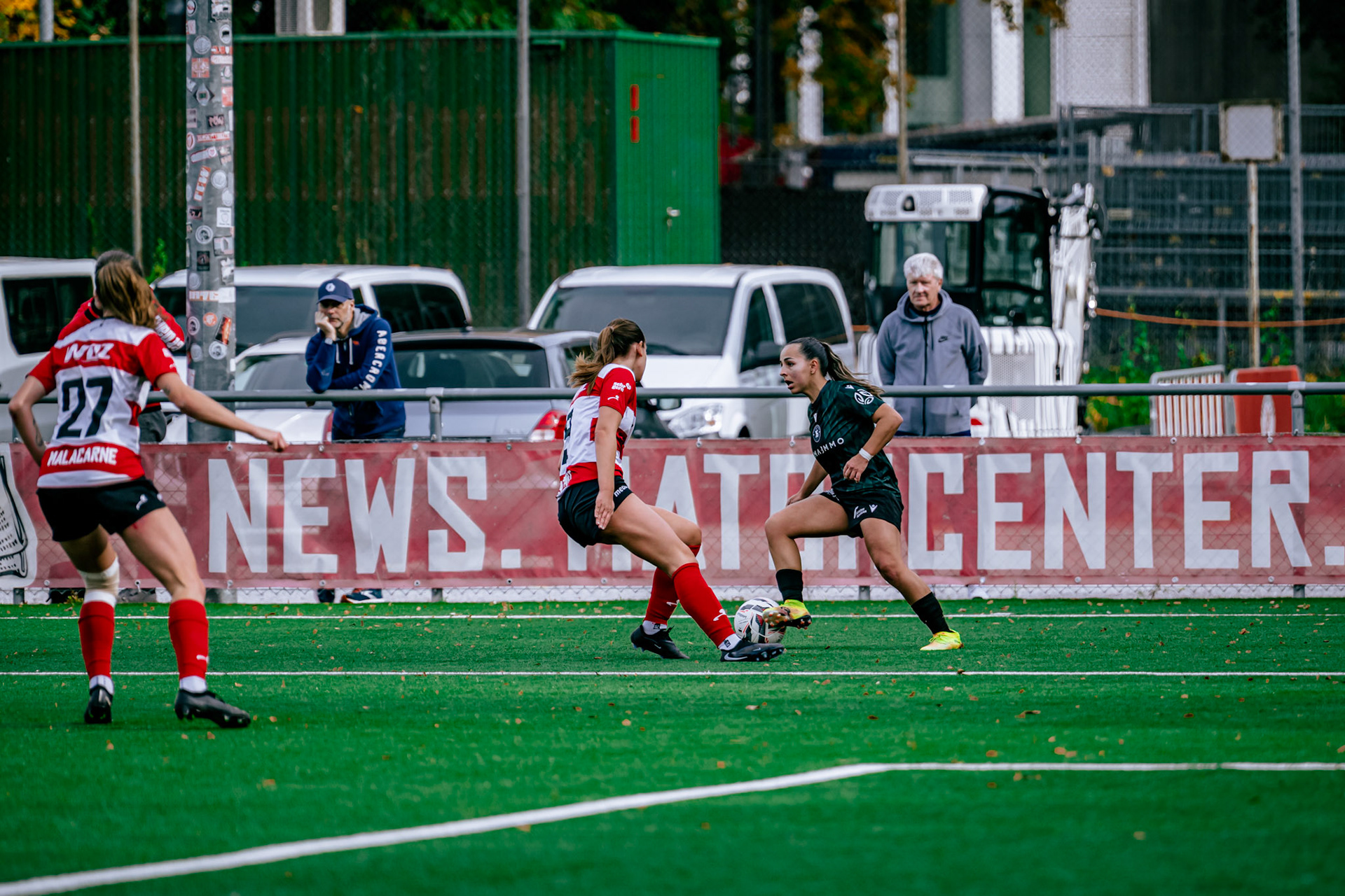 Match de championnat LNB Féminine opposant le FC Winterthur et Yverdon Sport FC au Schützenwiese, Winterthur. (Christian António/LibsVisuals.com)