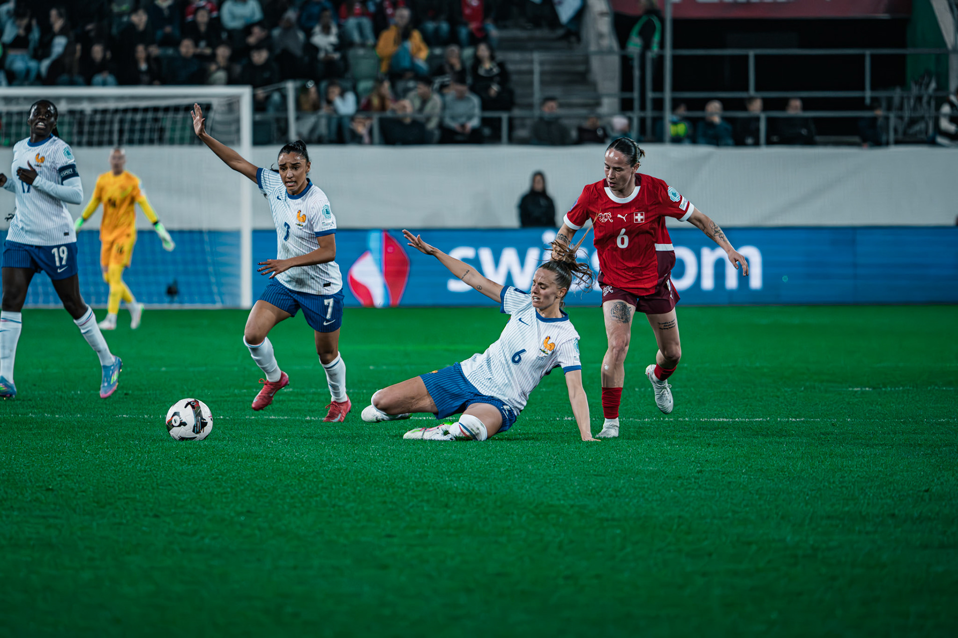 UEFA Women’s Nations League Suisse - France au Kybunpark. (Christian António/LibsVisuals.com)