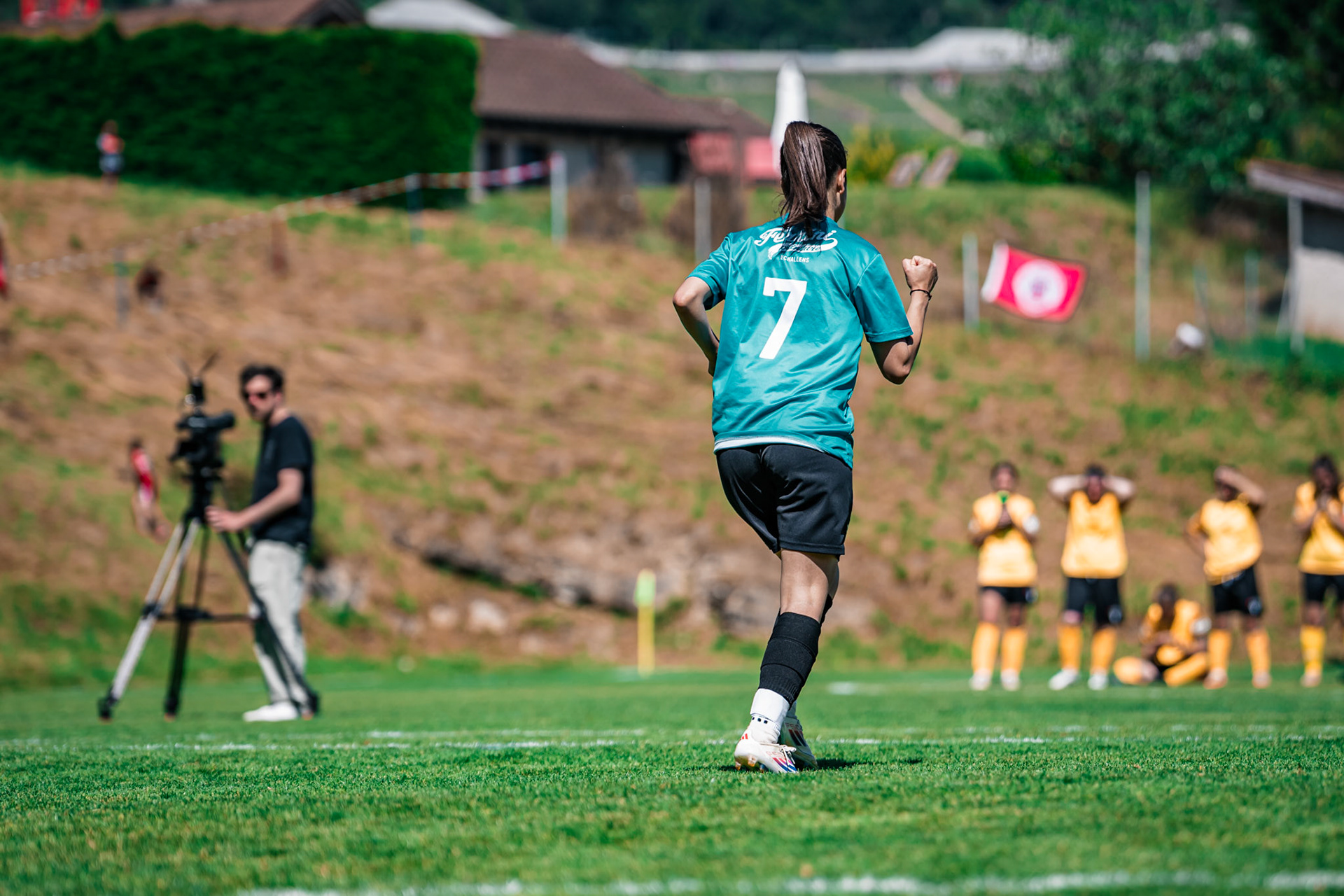 FC Aigle - FC Echallens Région I au Stade des Ruvines. (Christian António/LibsVisuals.com)