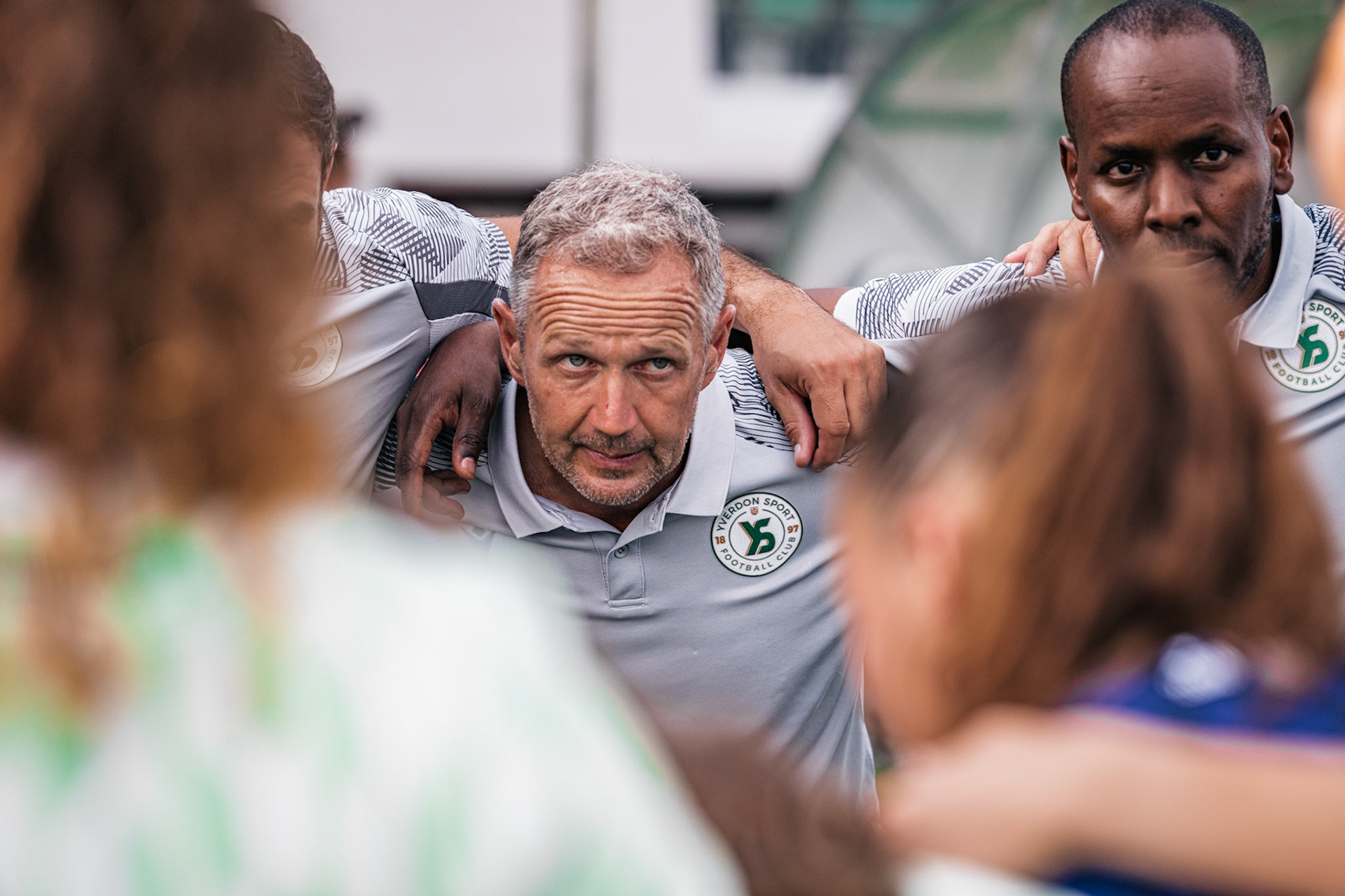Match championnat opposant Yverdon Sport – FC Wädenswil au Stade Municipal. (Christian António/LibsVisuals.com)