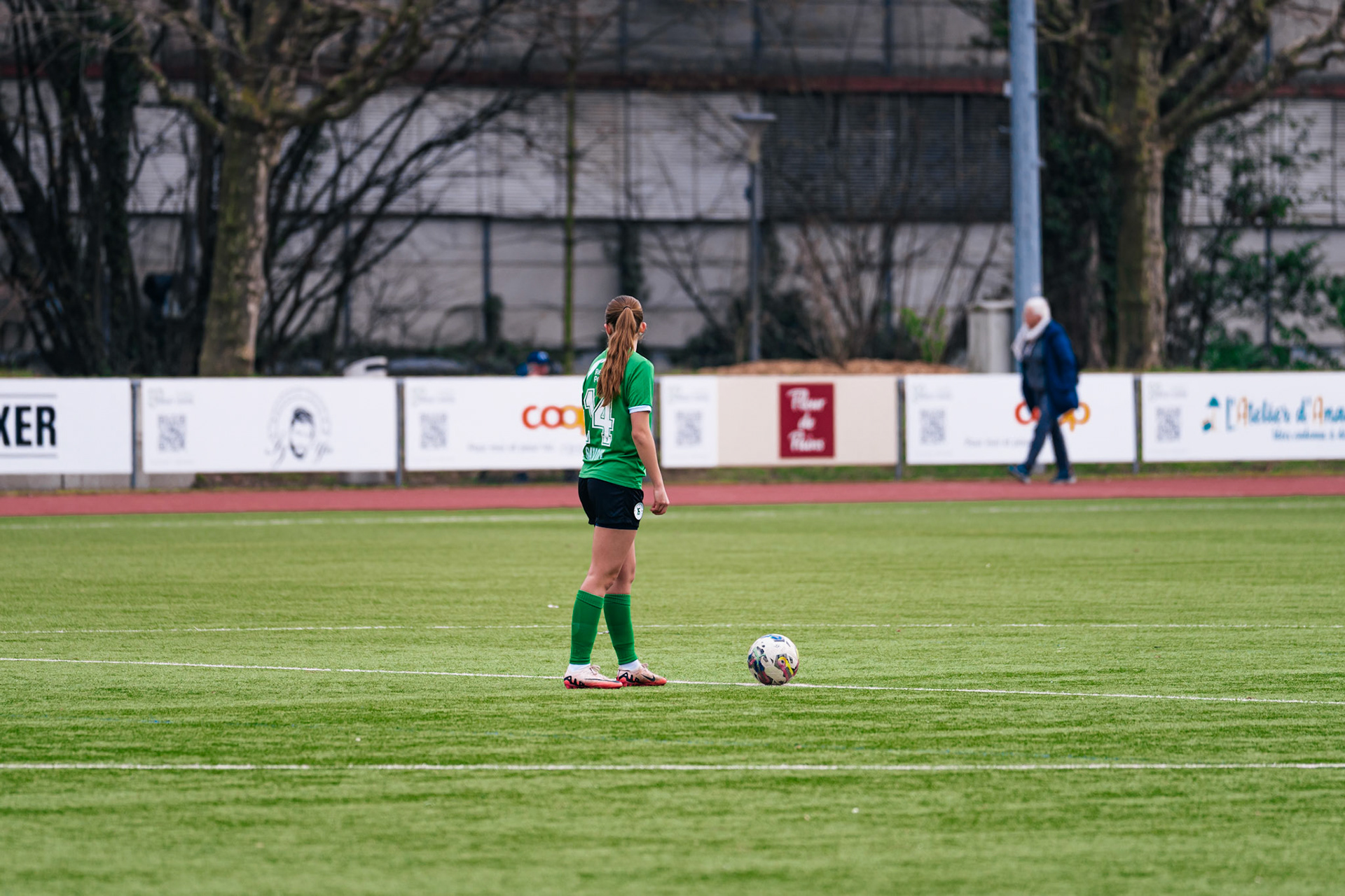 Match Amical entre FC Renens et Yverdon Sport FC au Stade sportif du Croset. (Christian António/LibsVisuals.com)