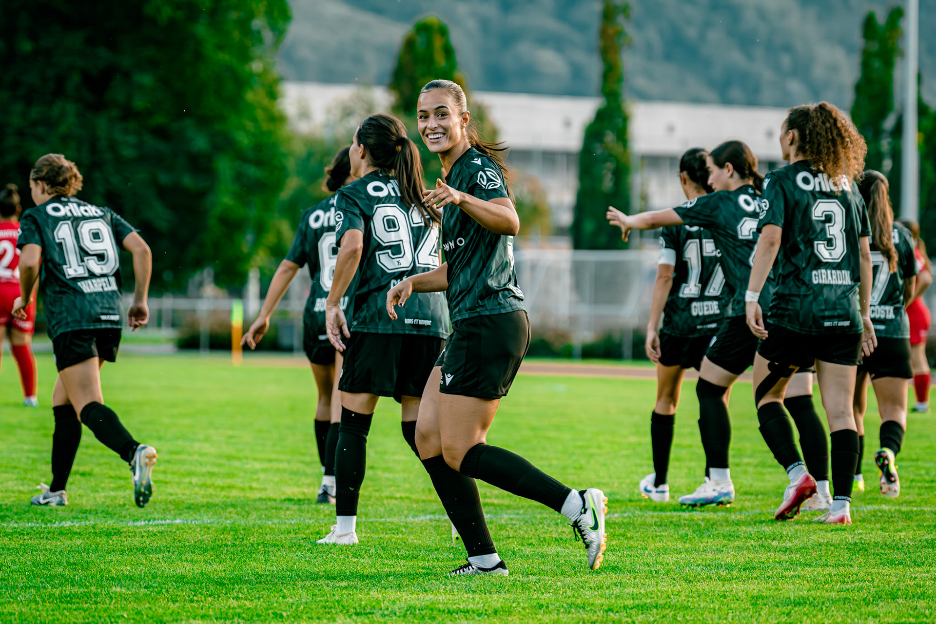Match de championnat LNB (féminine) opposant le FC Sion Féminin à Yverdon Sport FC à l’Ancien Stand, Sion. (Christian António/LibsVisuals.com)