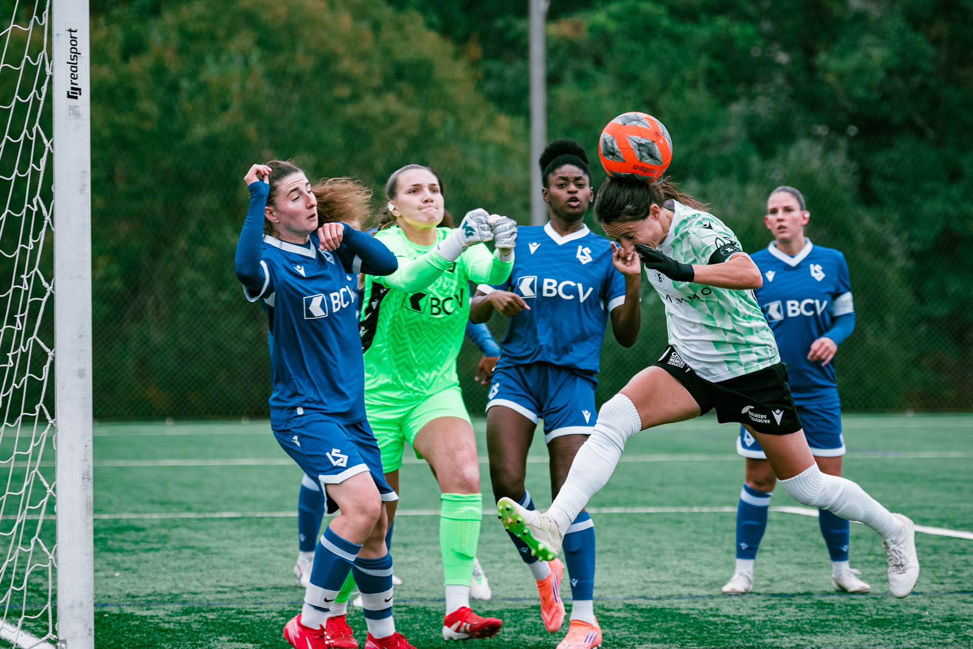 Match AXA Women’s Cup (1/16 de finale) opposant FC Lausanne-Sport et Yverdon Sport FC au Centre sportif de la Tuilière. (Christian António/LibsVisuals.com)