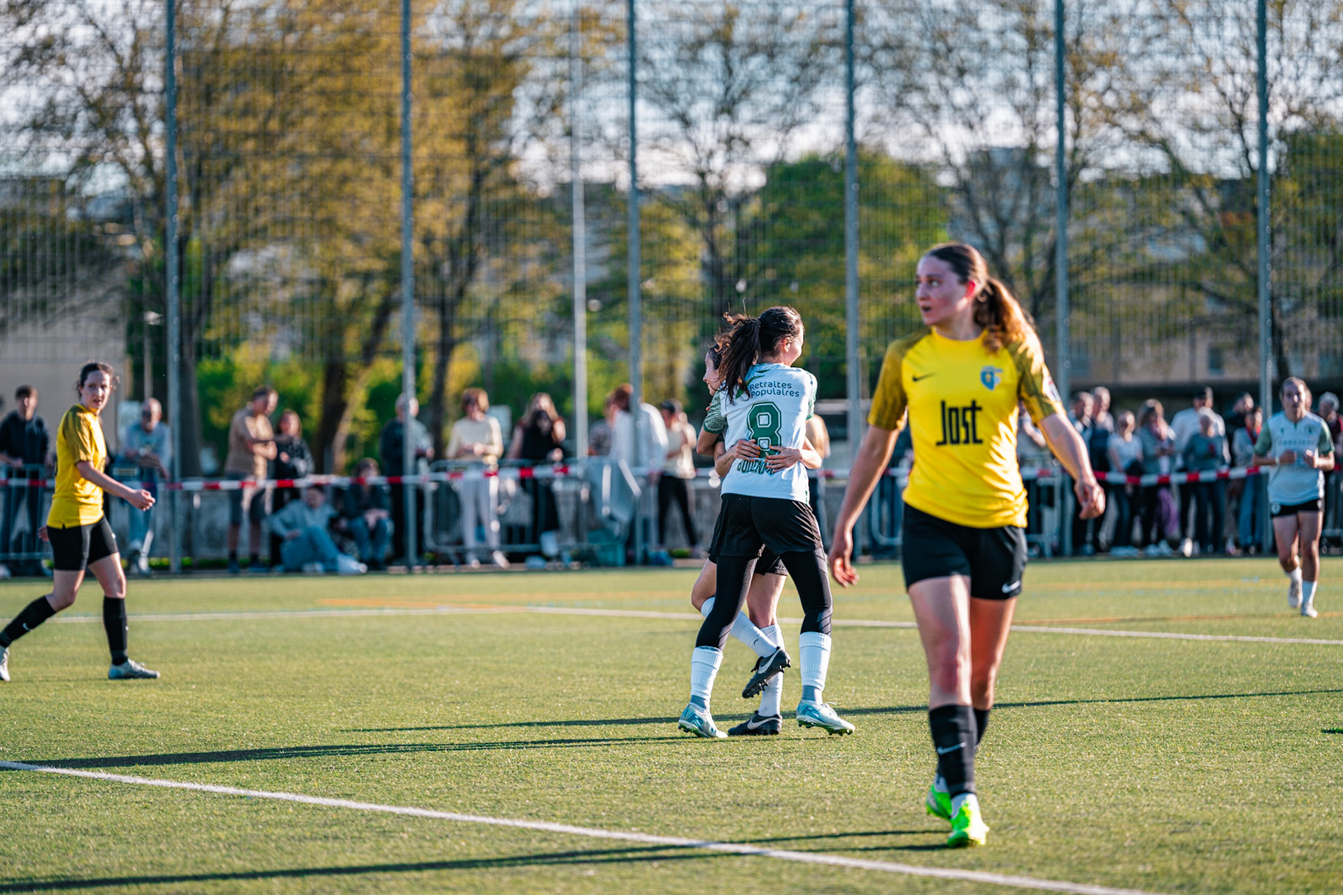 FC Schlieren et Yverdon Sport FC au Zelgli. (Christian António/LibsVisuals.com)