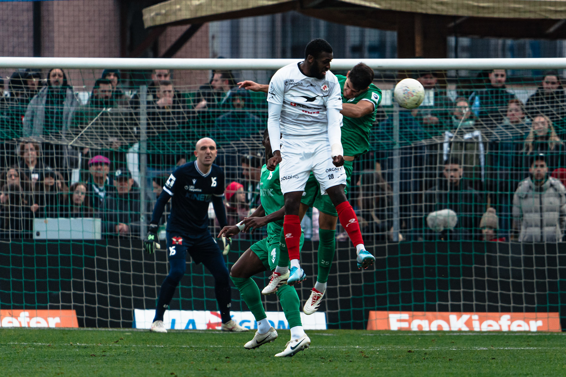 Yverdon Sport FC et FC Winterthur au Stade Municipal. (Christian António/LibsVisuals.com)