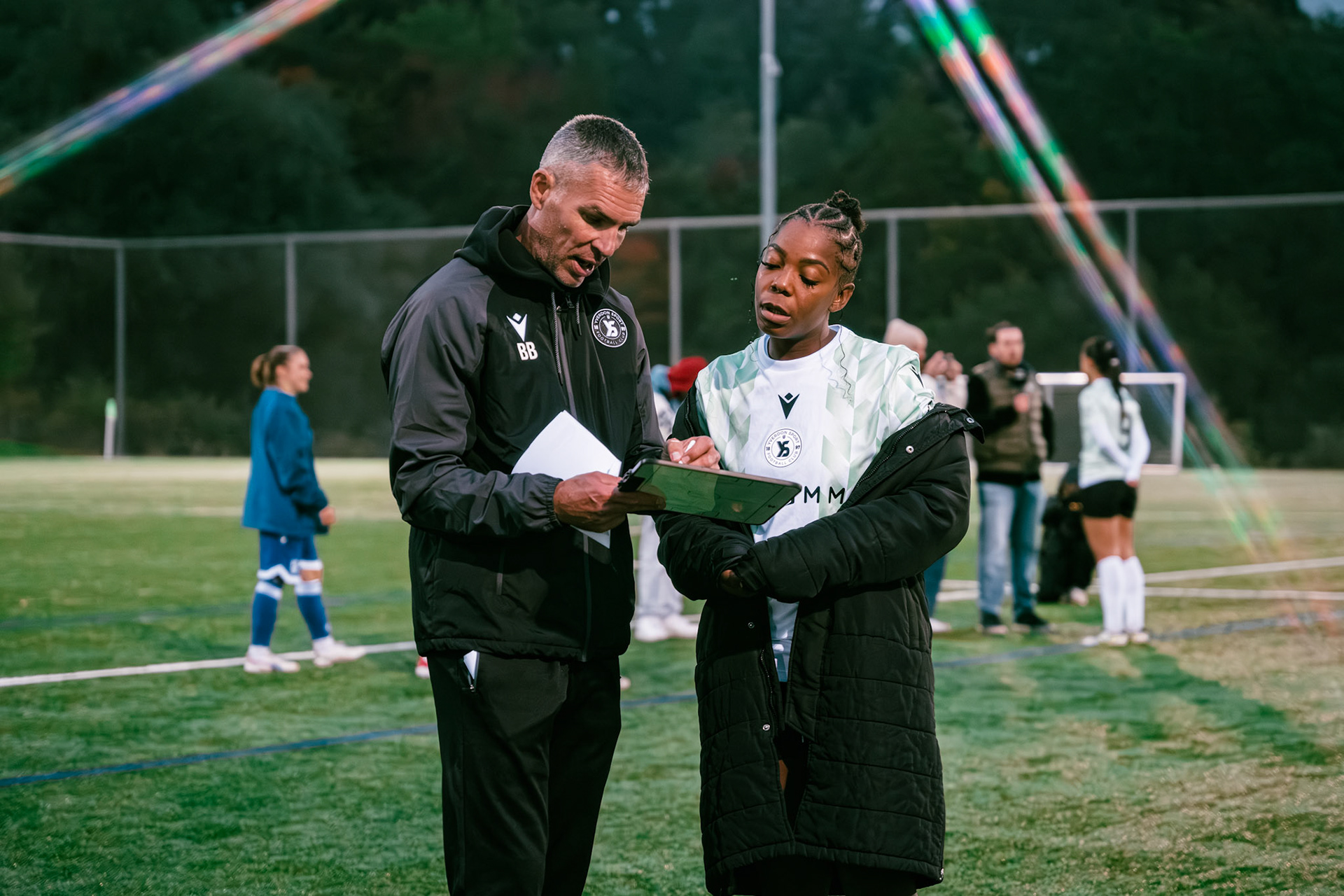 Match AXA Women’s Cup (1/16 de finale) opposant FC Lausanne-Sport et Yverdon Sport FC au Centre sportif de la Tuilière. (Christian António/LibsVisuals.com)