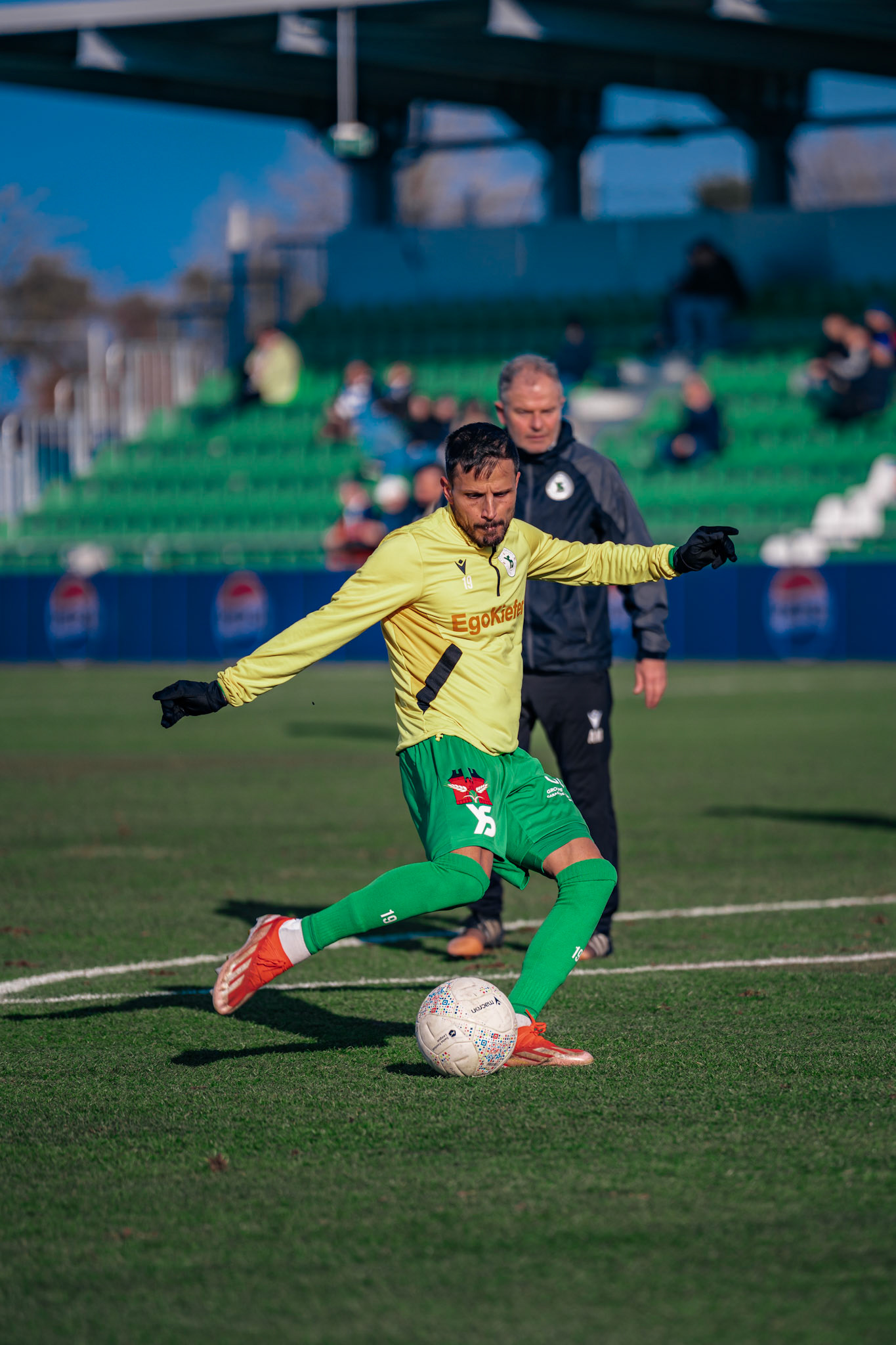 Yverdon Sport FC et FC Luzern au Stade Municipal. (Christian António/LibsVisuals.com)