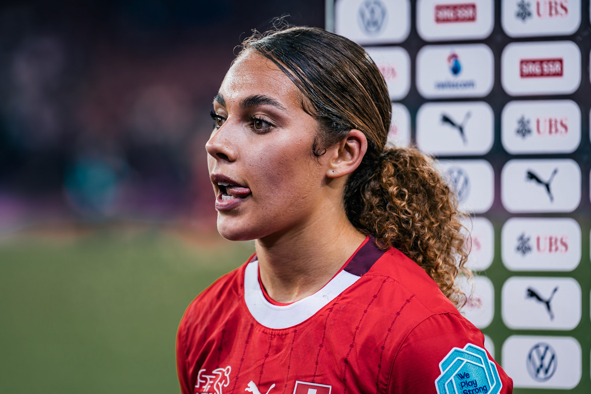 UEFA Women's Nations League Suisse - Islande au Stadion Letzigrund. (Christian António/LibsVisuals.com)