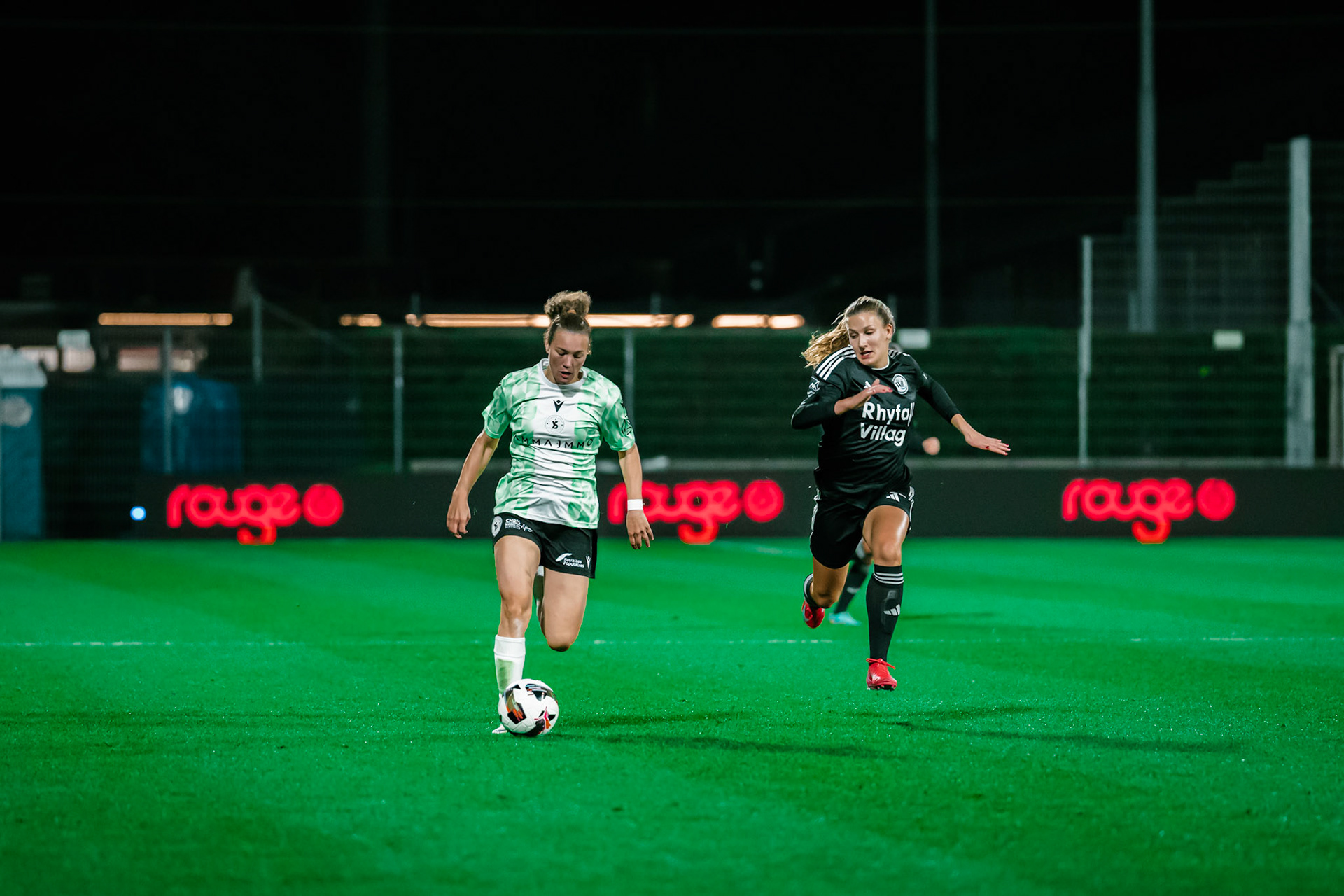Match de championnat LNB (féminine) opposant Yverdon Sport FC et FC Wil 1900 au Stade Municipal, Yverdon. (Christian António/LibsVisuals.com)