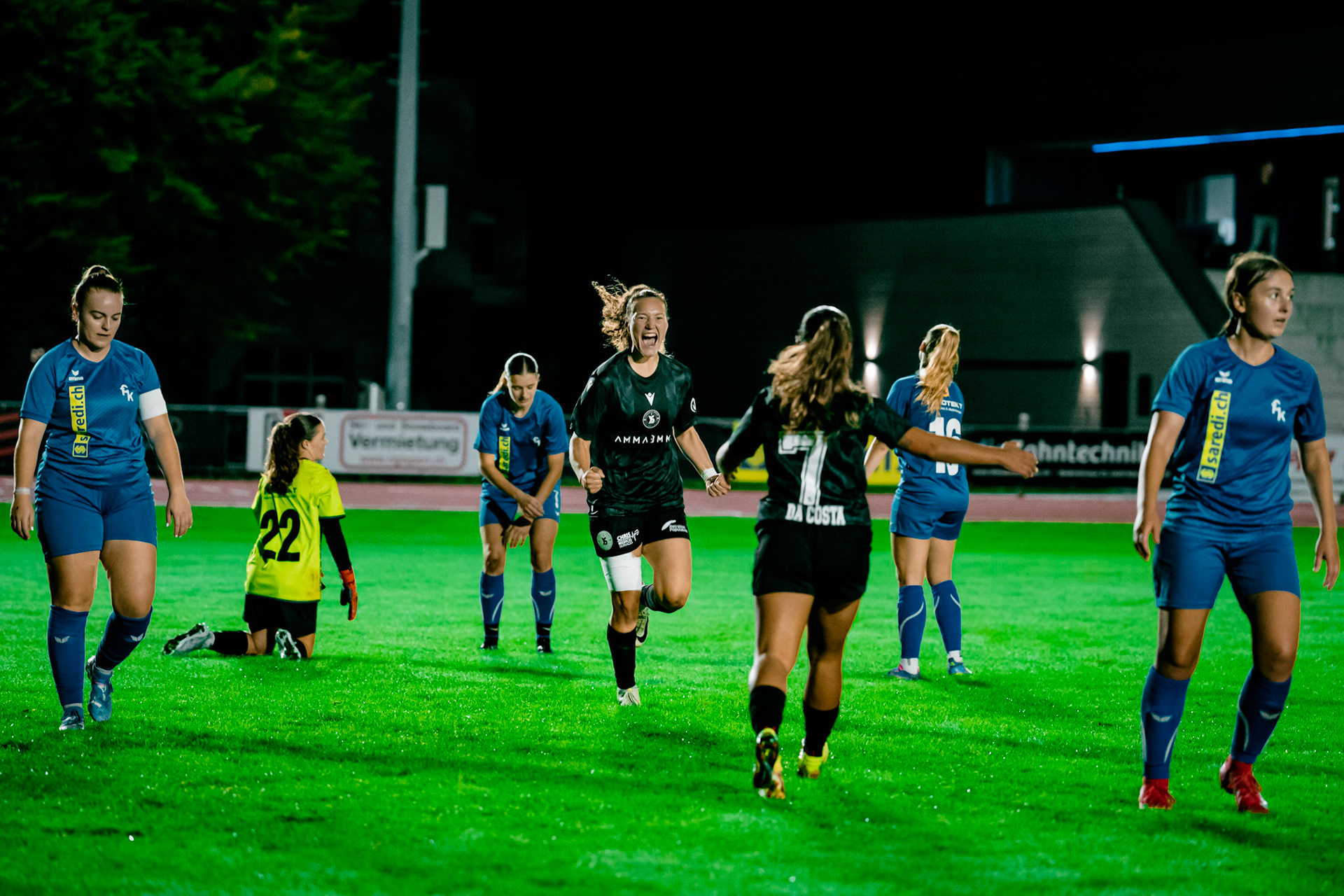 Match championnat LNB féminine opposant FC Küssnacht a/R - Yverdon Sport FC au Sportanlage - Luterbach. (Christian António/LibsVisuals.com)