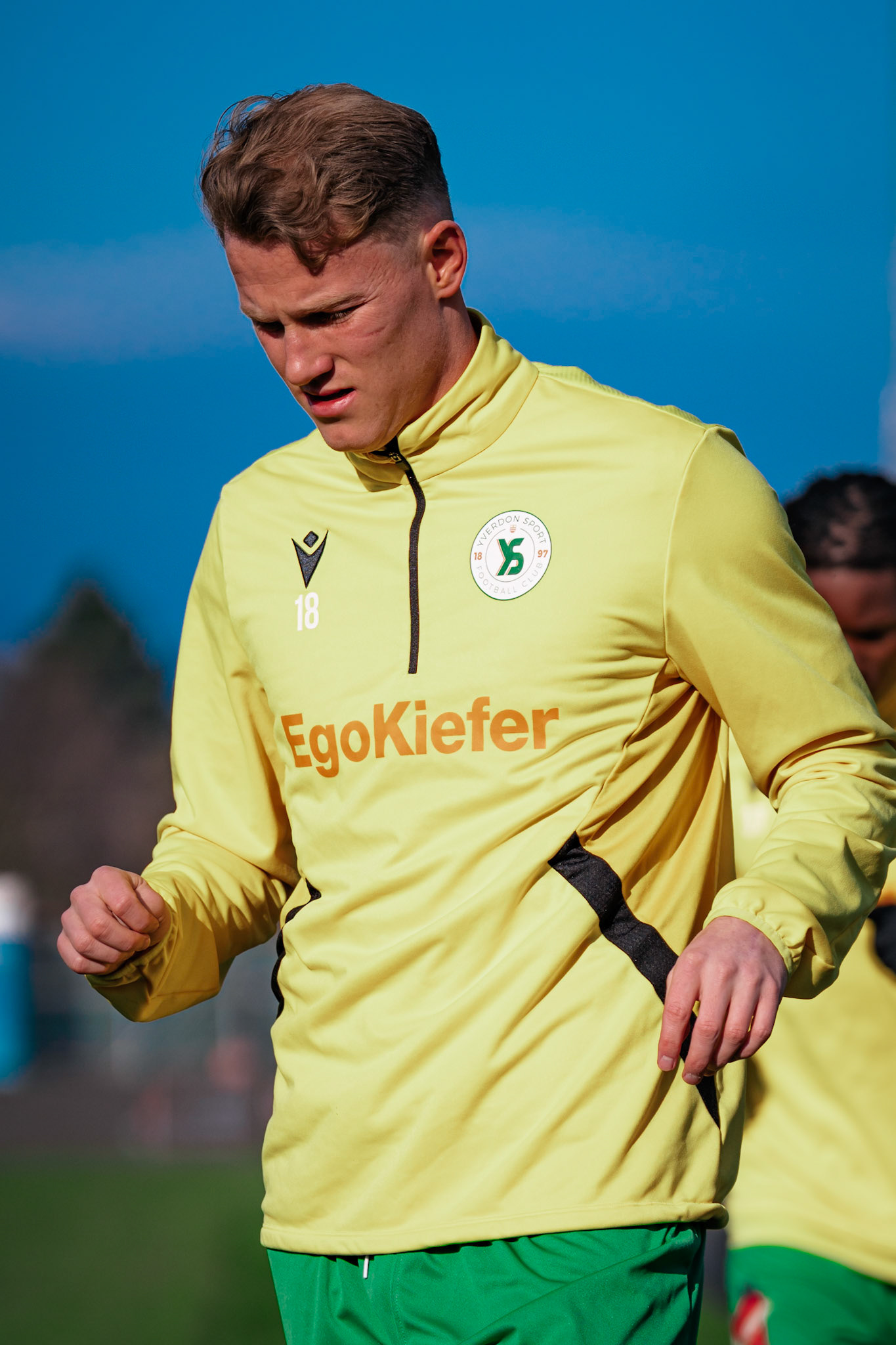 Yverdon Sport FC et FC Luzern au Stade Municipal. (Christian António/LibsVisuals.com)