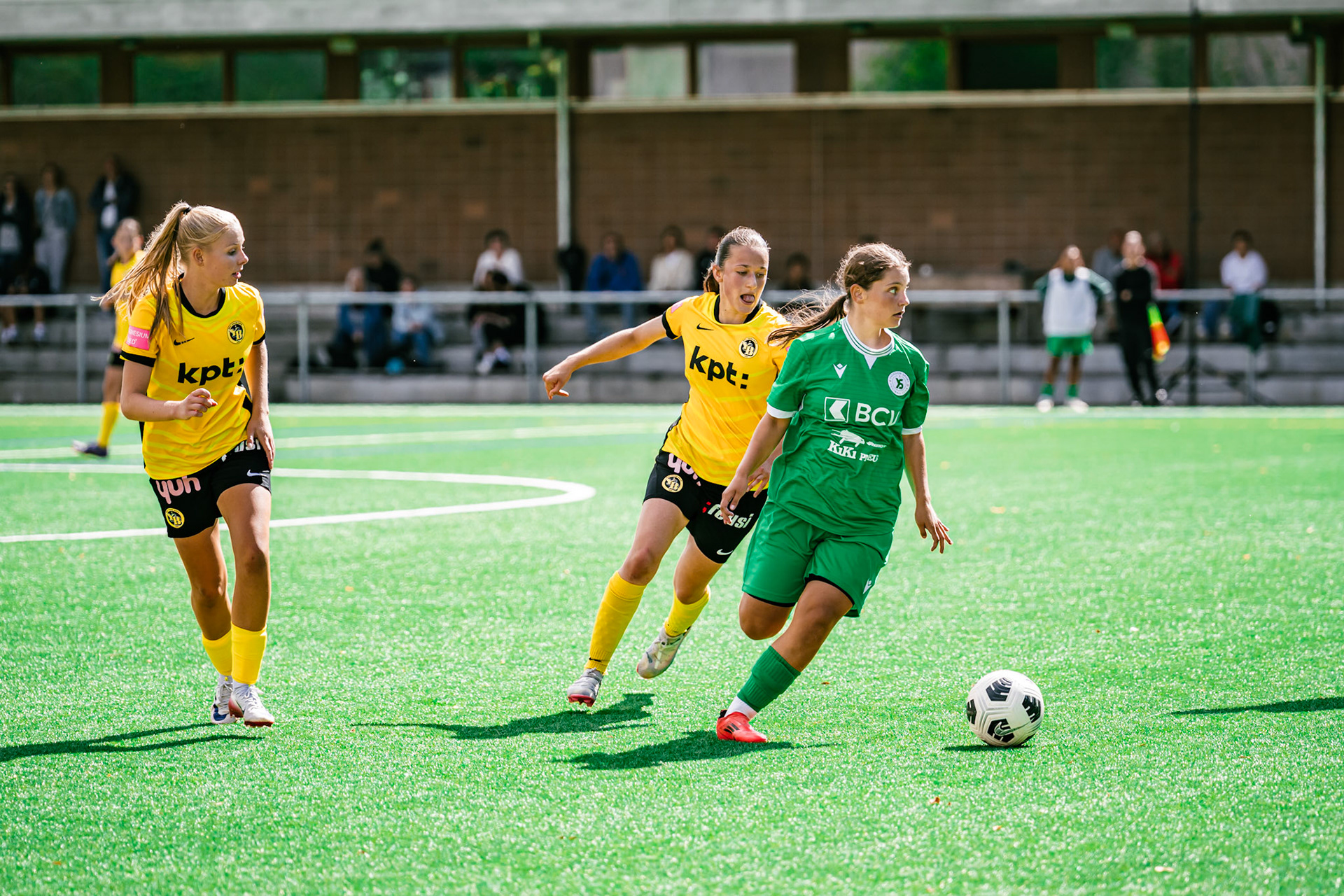 Match championnat opposant BSC YB Frauen U-20 - Yverdon Sport U-20 au Sportplatz Wyler. (Christian António/LibsVisuals.com)