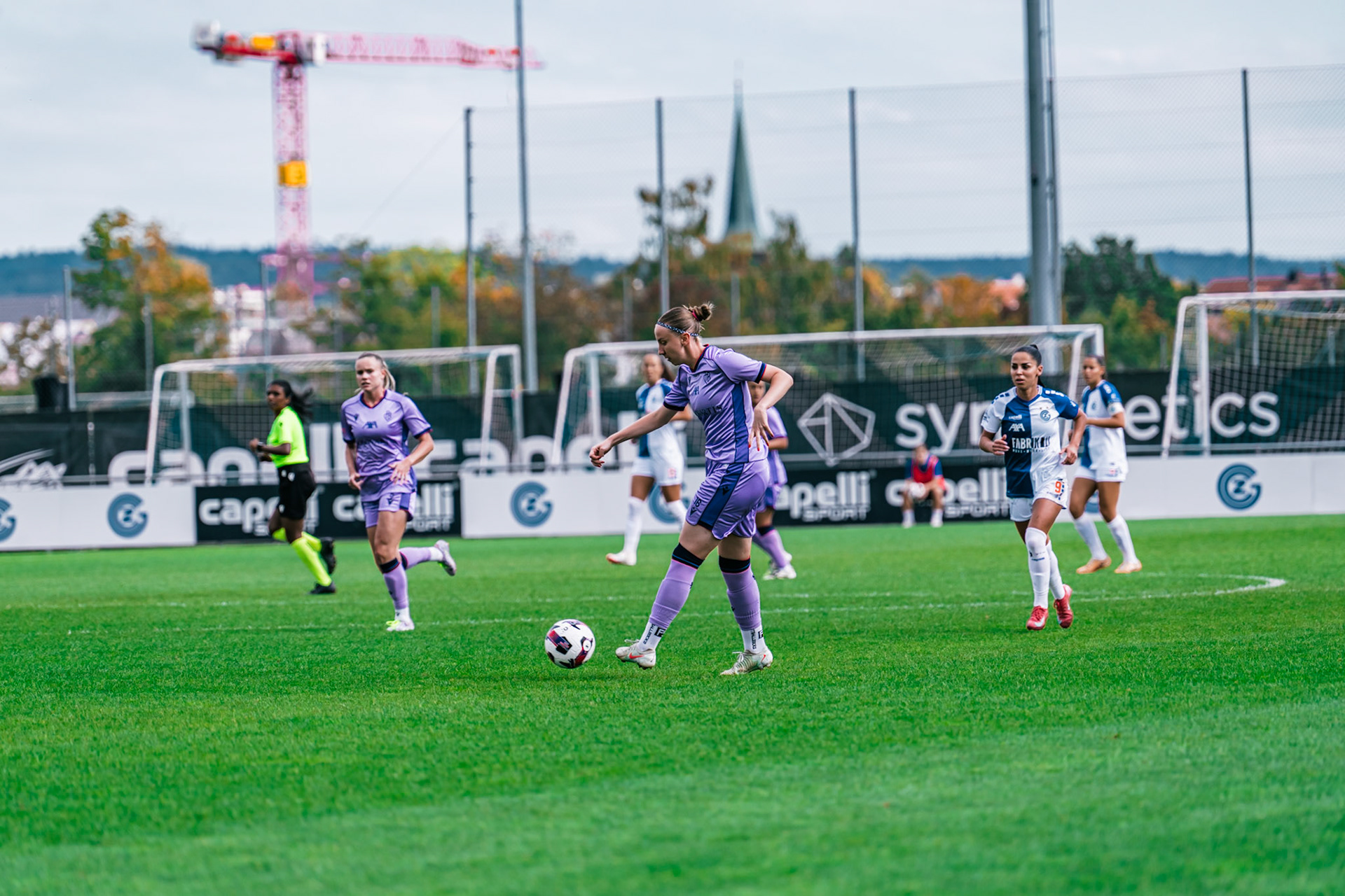 Match de l’AXA Women’s Super League opposant GC Frauenfussball et FC Basel 1893 au GC/Campus, Niederhasli (Platz 1). (Christian António/LibsVisuals.com)