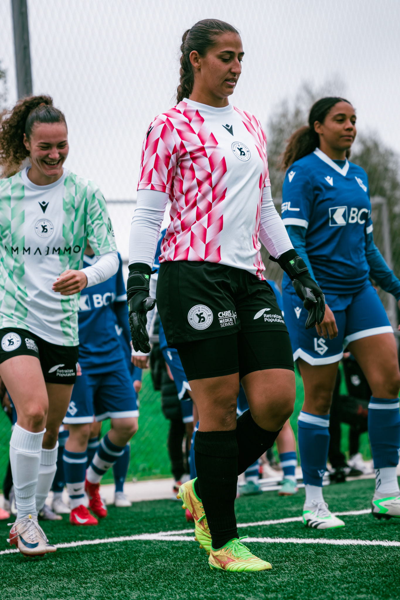 Match AXA Women’s Cup (1/16 de finale) opposant FC Lausanne-Sport et Yverdon Sport FC au Centre sportif de la Tuilière. (Christian António/LibsVisuals.com)