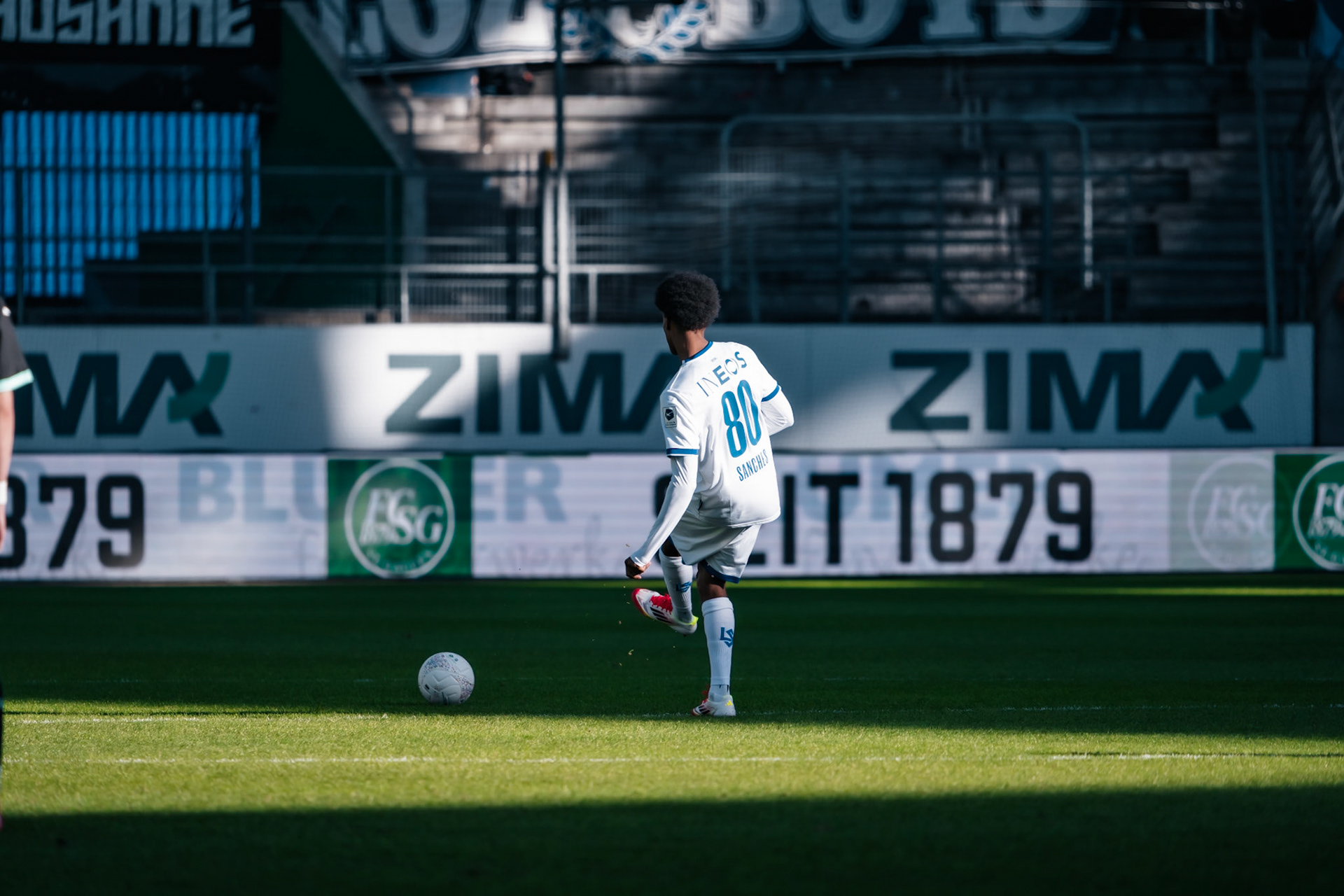 FC Saint-Gall 1879 et Lausanne-Sport FC au Kybunpark. (Christian António/LibsVisuals.com)