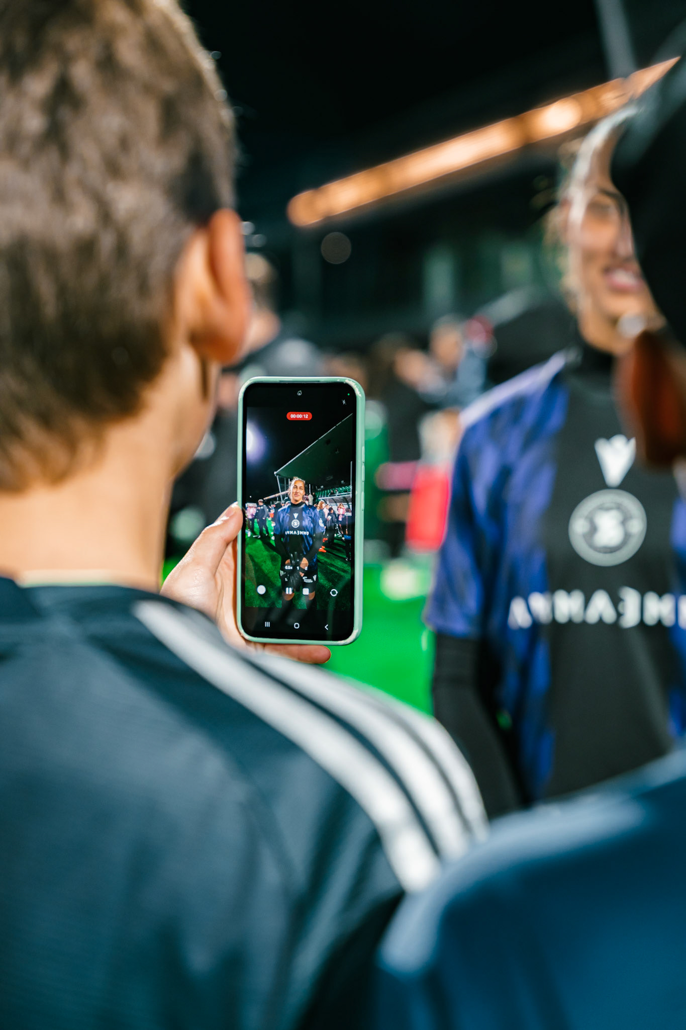 Match de championnat LNB féminine opposant Yverdon Sport FC et le FC Lugano au Stade Municipal, Yverdon-les-Bains. (Christian António / LibsVisuals.com)