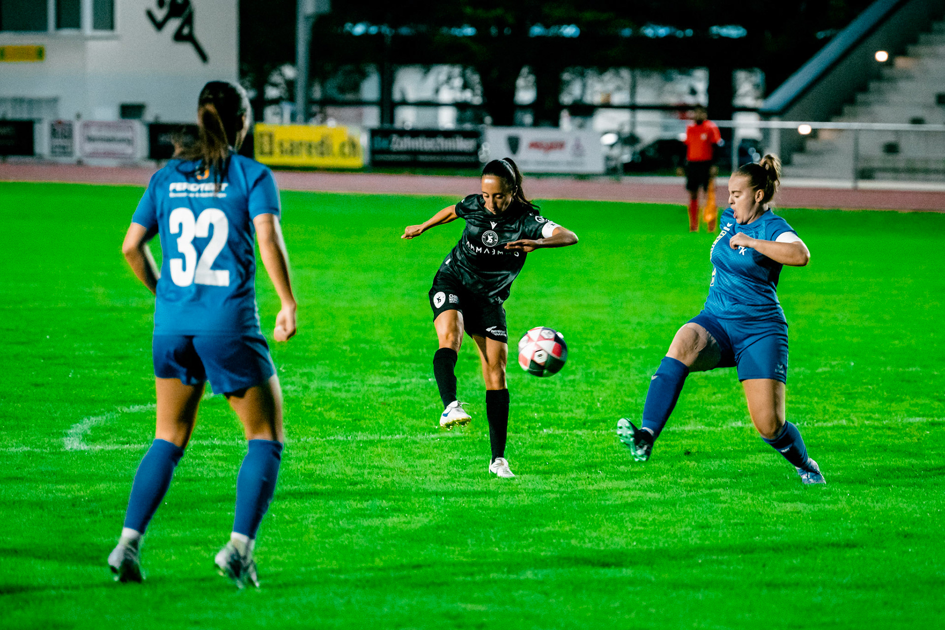 Match championnat LNB féminine opposant FC Küssnacht a/R - Yverdon Sport FC au Sportanlage - Luterbach. (Christian António/LibsVisuals.com)